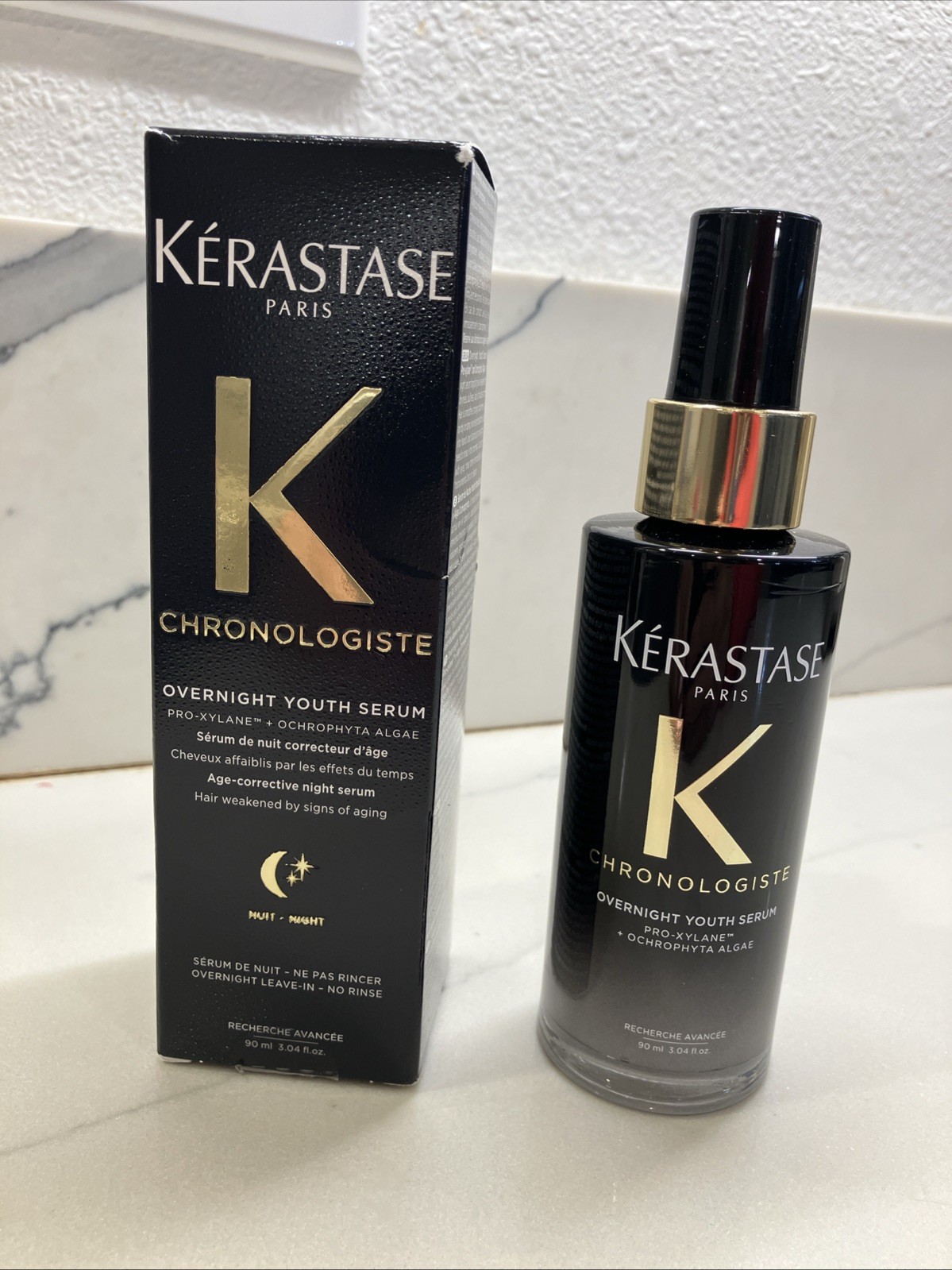 Kérastase Chronologiste Overnight Youth Serum 90ml Revitalizing Night Hair Serum