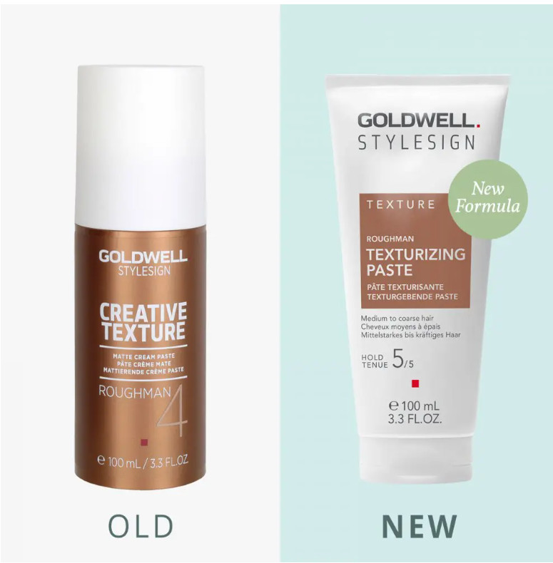 2 PACK Goldwell StyleSign Texture Roughman Texturizing Paste 5 – 3.3oz