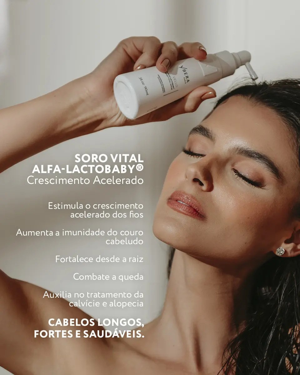 Ybera Vello Alfa-Lactobaby Anti-Hair Loss Serum 90ml Ybera Paris Hair Growth