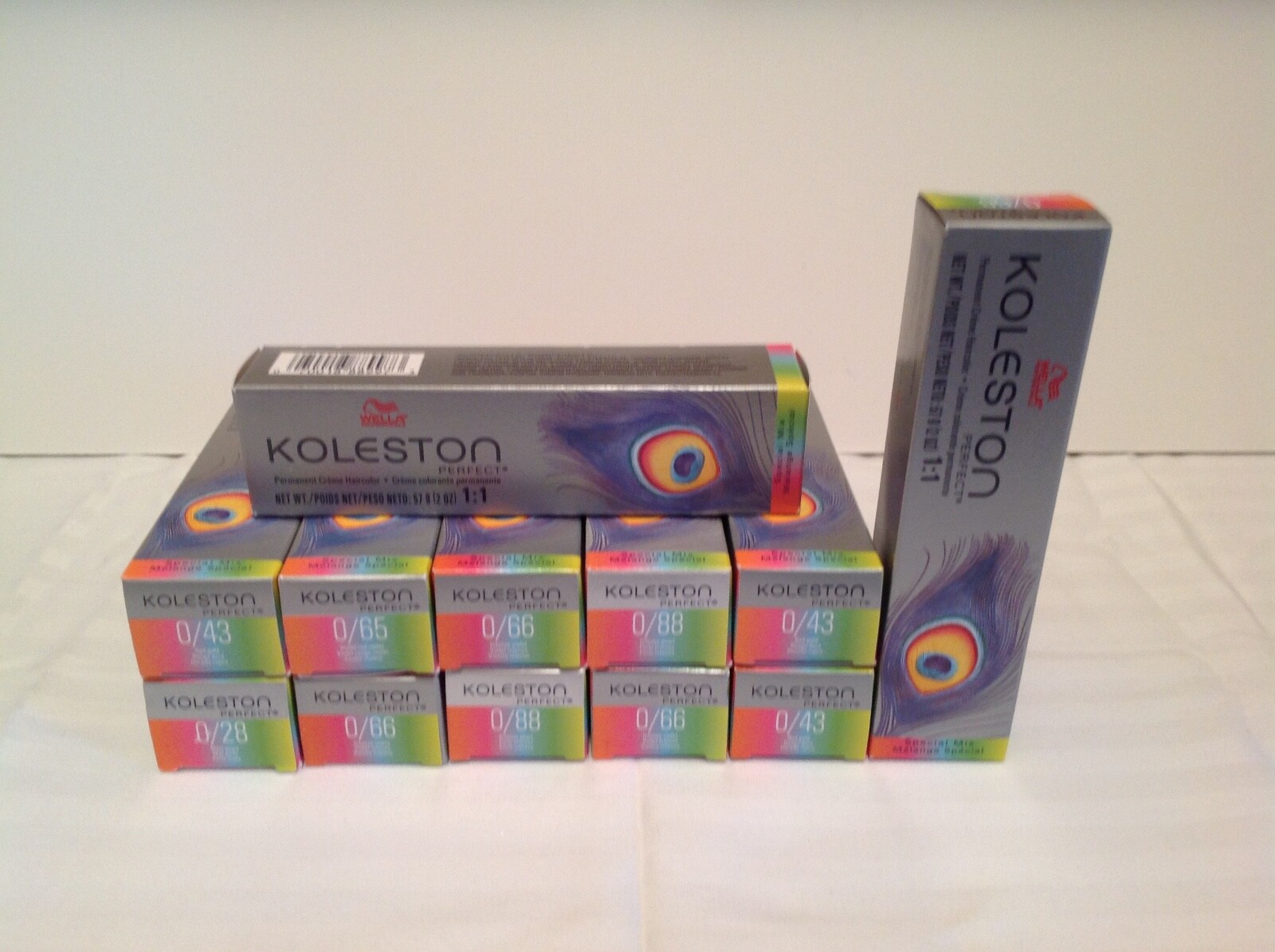 Wella KOLESTON Perfect PERMANENT Creme Haircolor 2 oz Series 0 slvr bx YOU PICK