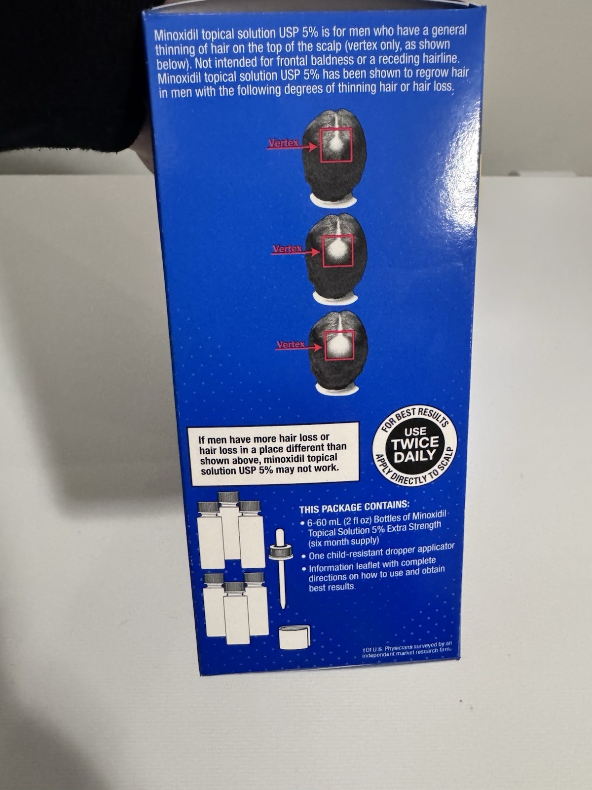 Tropical Solution Hair Minoxidil 5% Kirkland Signature