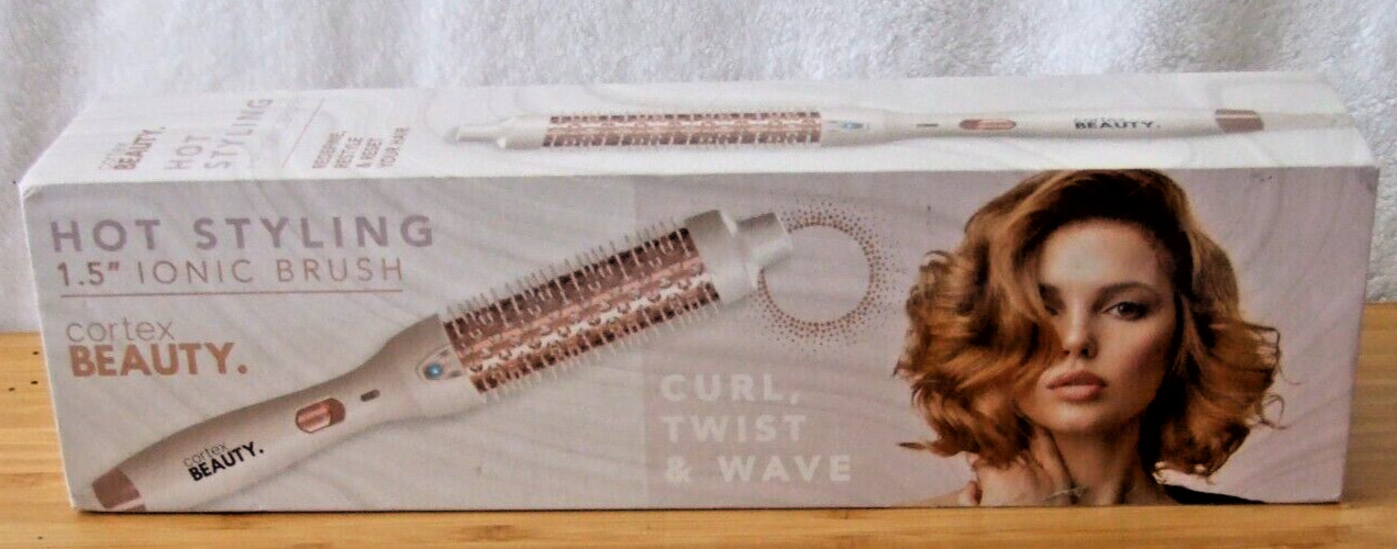 New Cortex Beauty Hot Styling 1.5” Ionic Brush Made in China