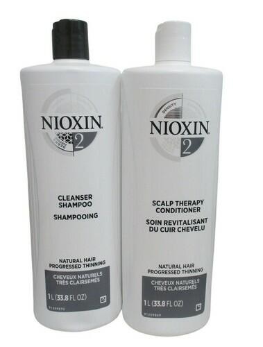 Nioxin Shampoo and Conditioner 33.8 oz Liter Choose your System 1, 2, 3, 4