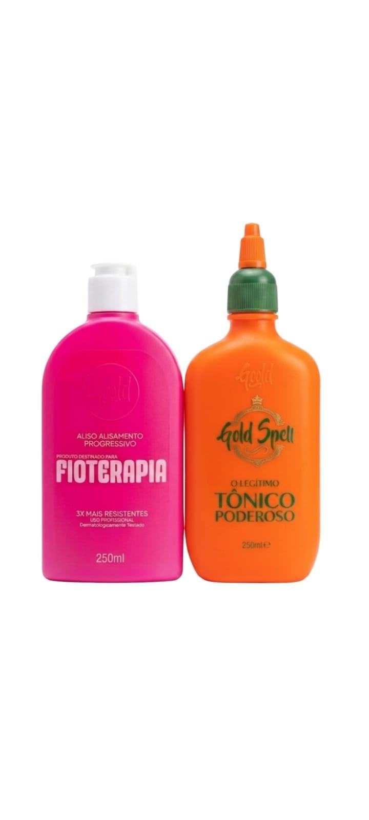 GOLD SPELL progressive hair new FIOTERAPIA + Powerful Tonic 2x250ml/ 8.45fl.oz