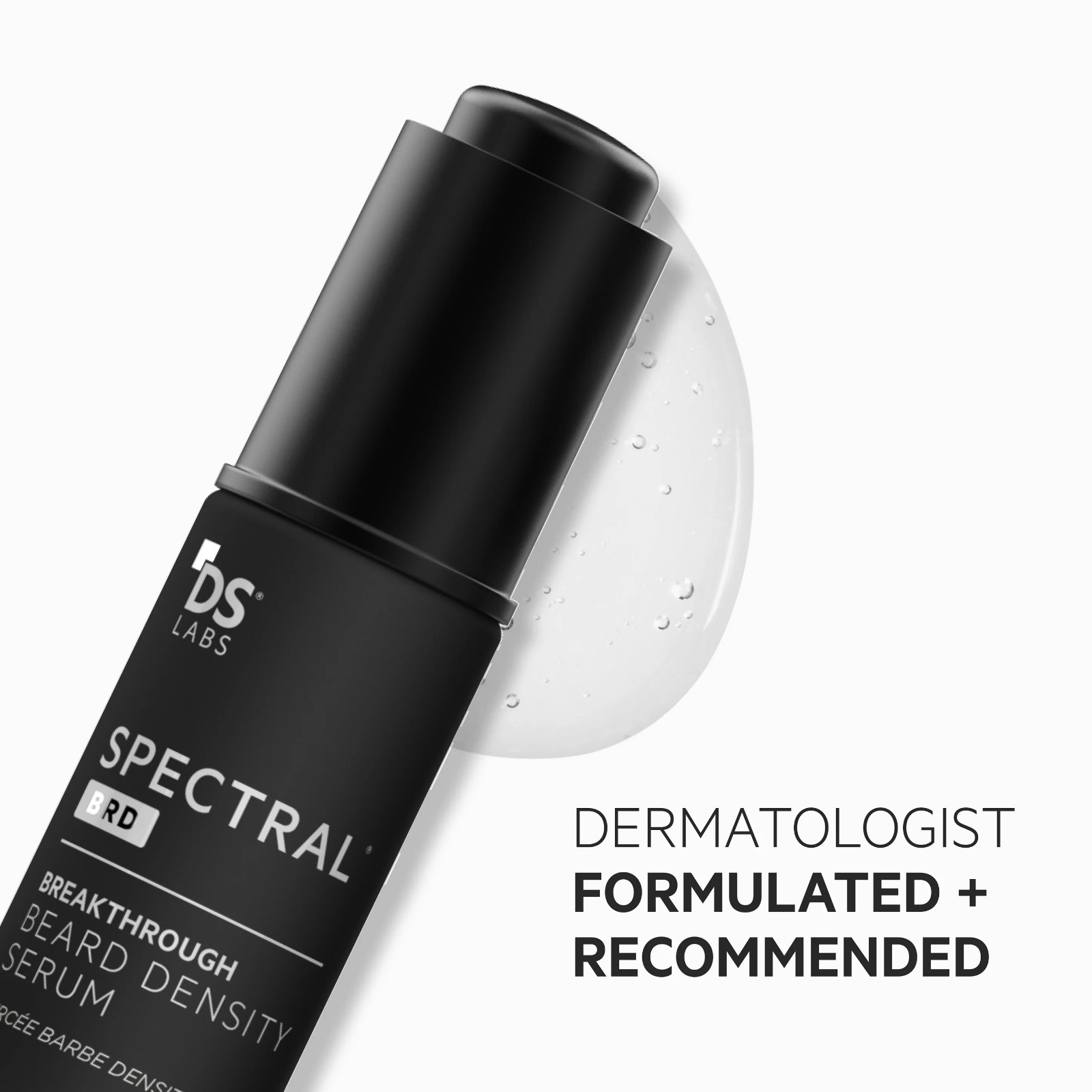 SPECTRAL.BRD Breakthrough Beard Stimulating Serum PLUS Roller for Thicker Beard