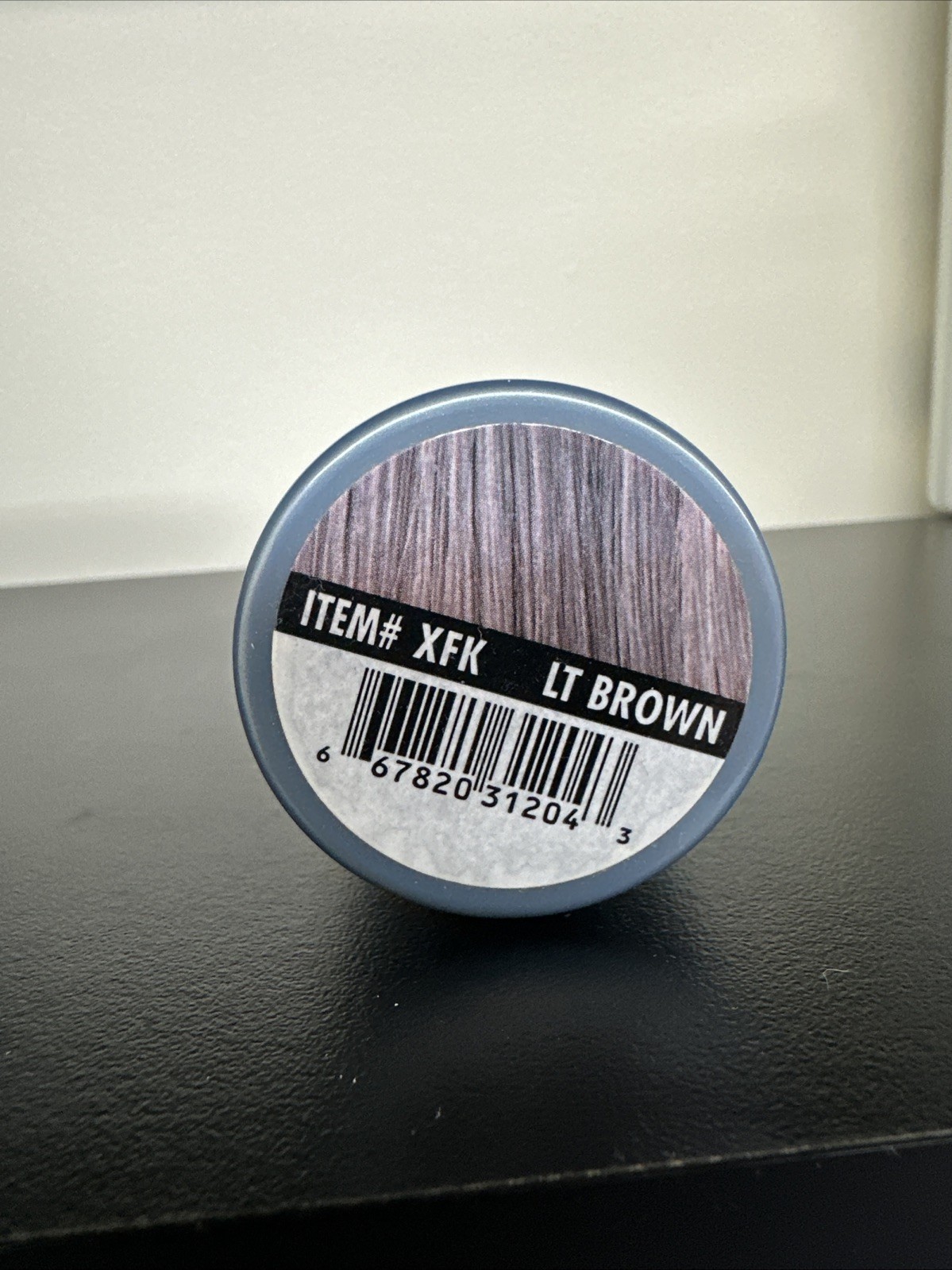 New XFUSION (LT Brown #XFK) KERATIN HAIR FIBERS ORIGINAL BOTTLE 12 G / .42 OZ