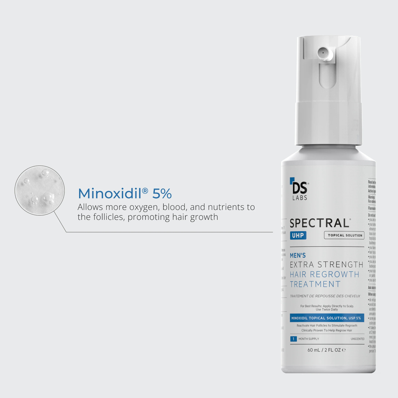 Spectral.UHP | Extra Strength Hair Regrowth Treatment With Minoxidil 5%