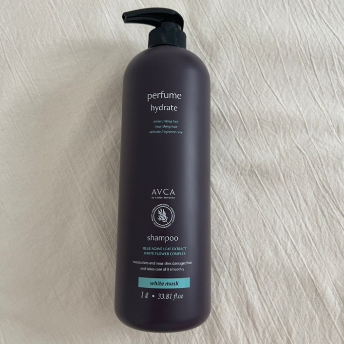 AVCA Perfume Shampoo 1000ml #White Musk Korean Seller Korean Cosmetics NEW
