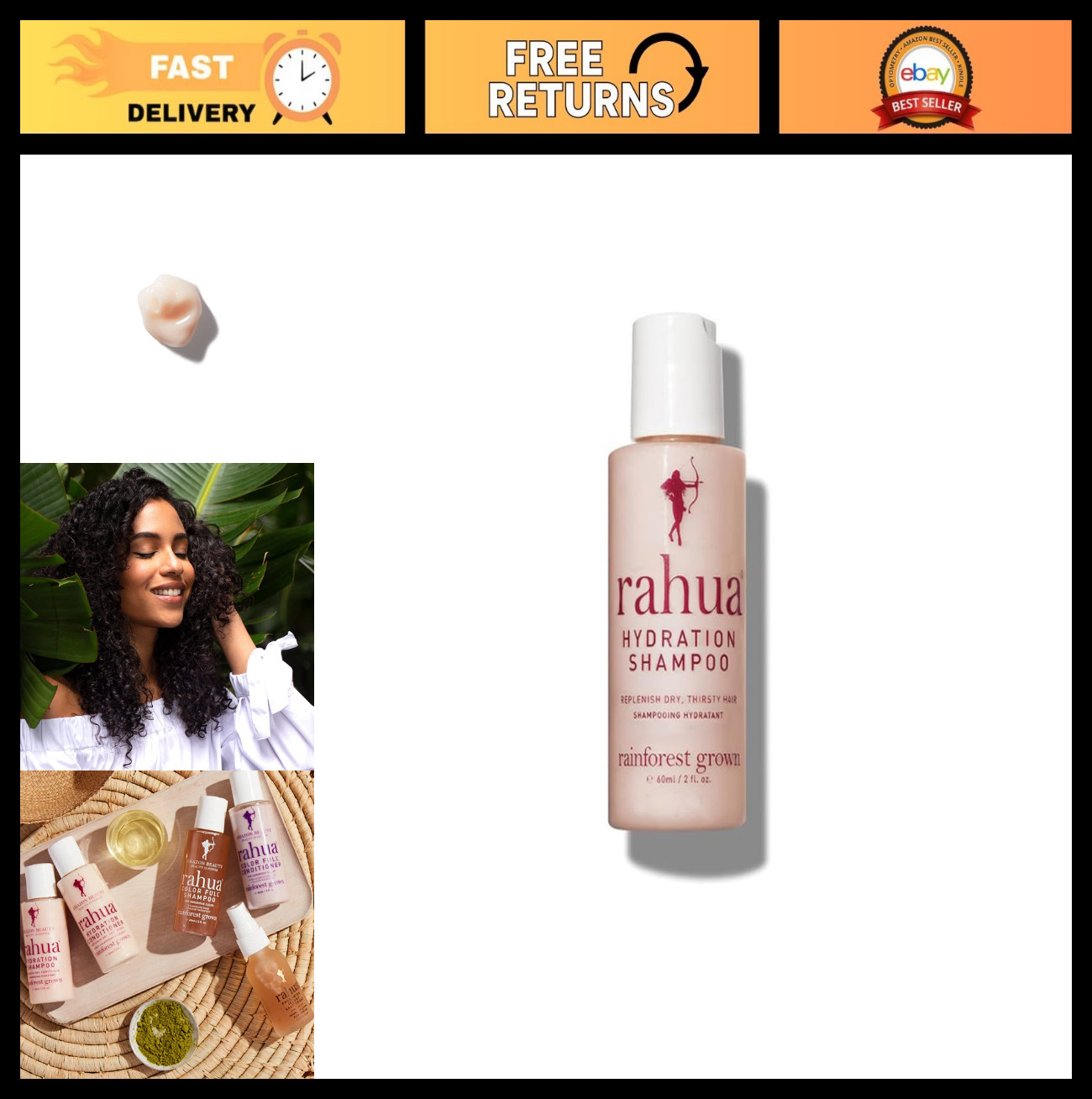 Hydrating Shampoo for Dry Hair – Moisturizing, Sulfate-Free, Natural Ingredients