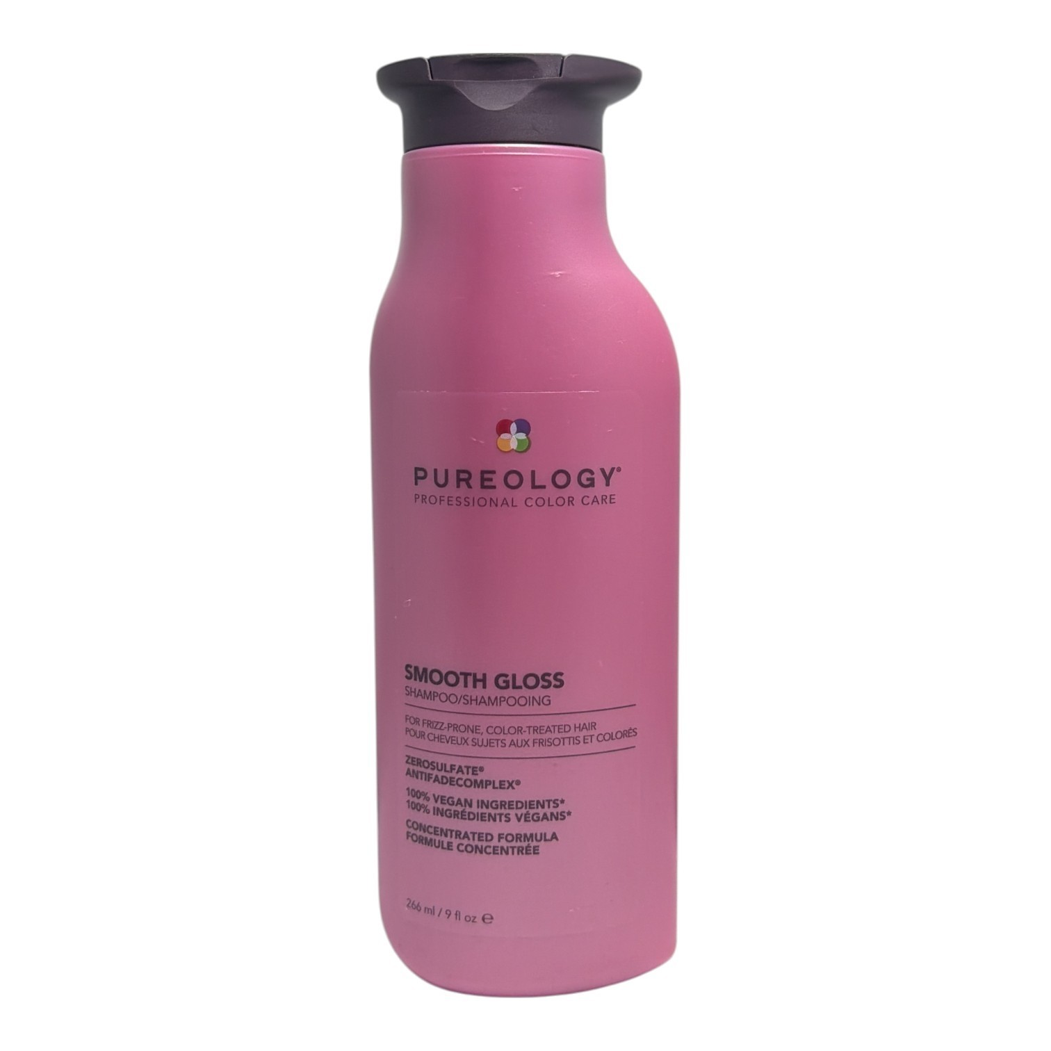 *Pureology Smooth Gloss Shampoo For Frizz-Prone 266ml/9fl.oz. New