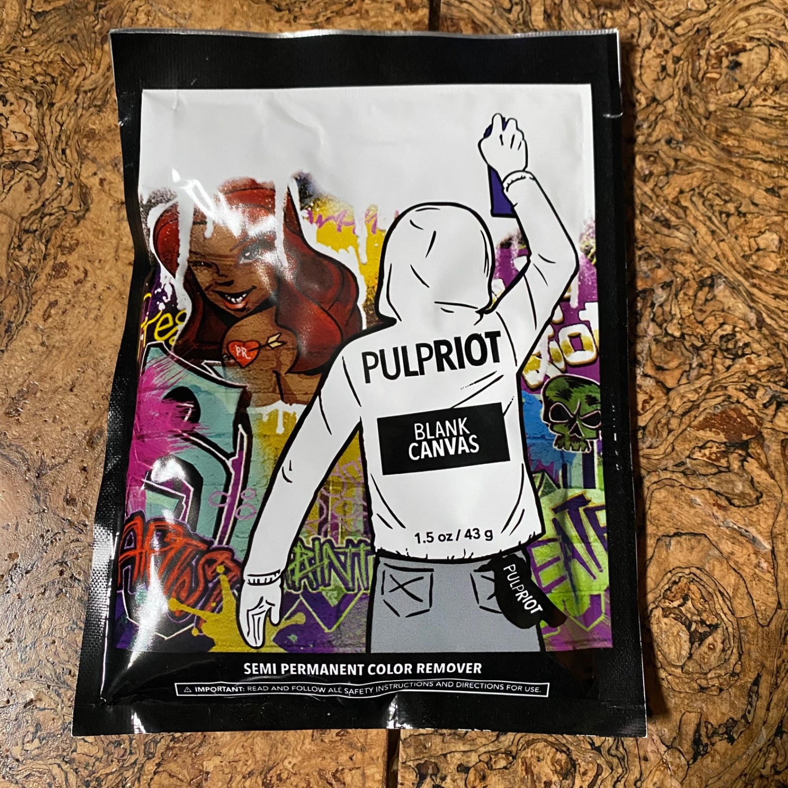 PULP RIOT BLANK CANVAS Semi Permanent COLOR REMOVER 1.5oz New!