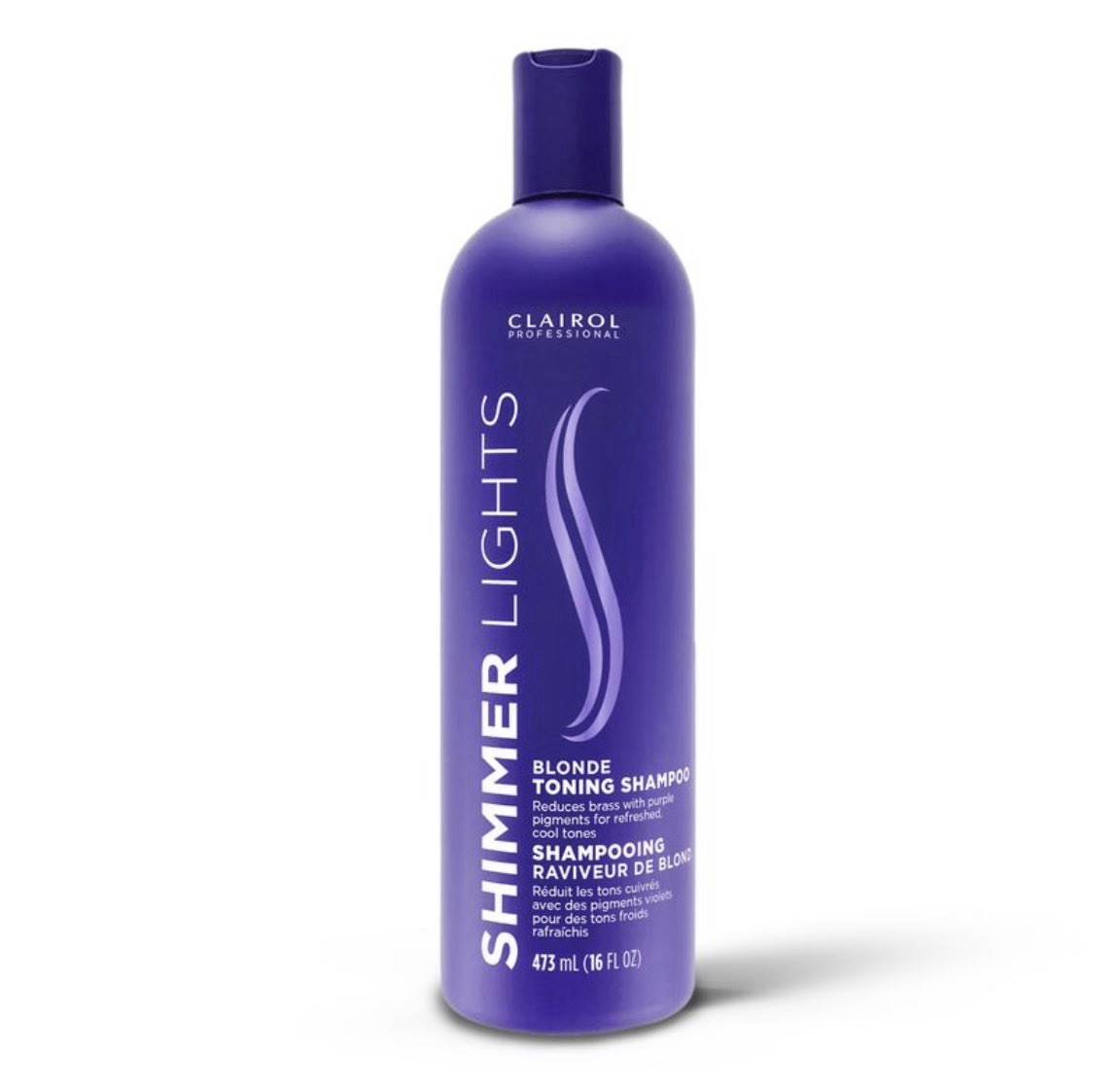 Clairol Professional Shimmer Lights Blonde Toning Shampoo 16 fl oz