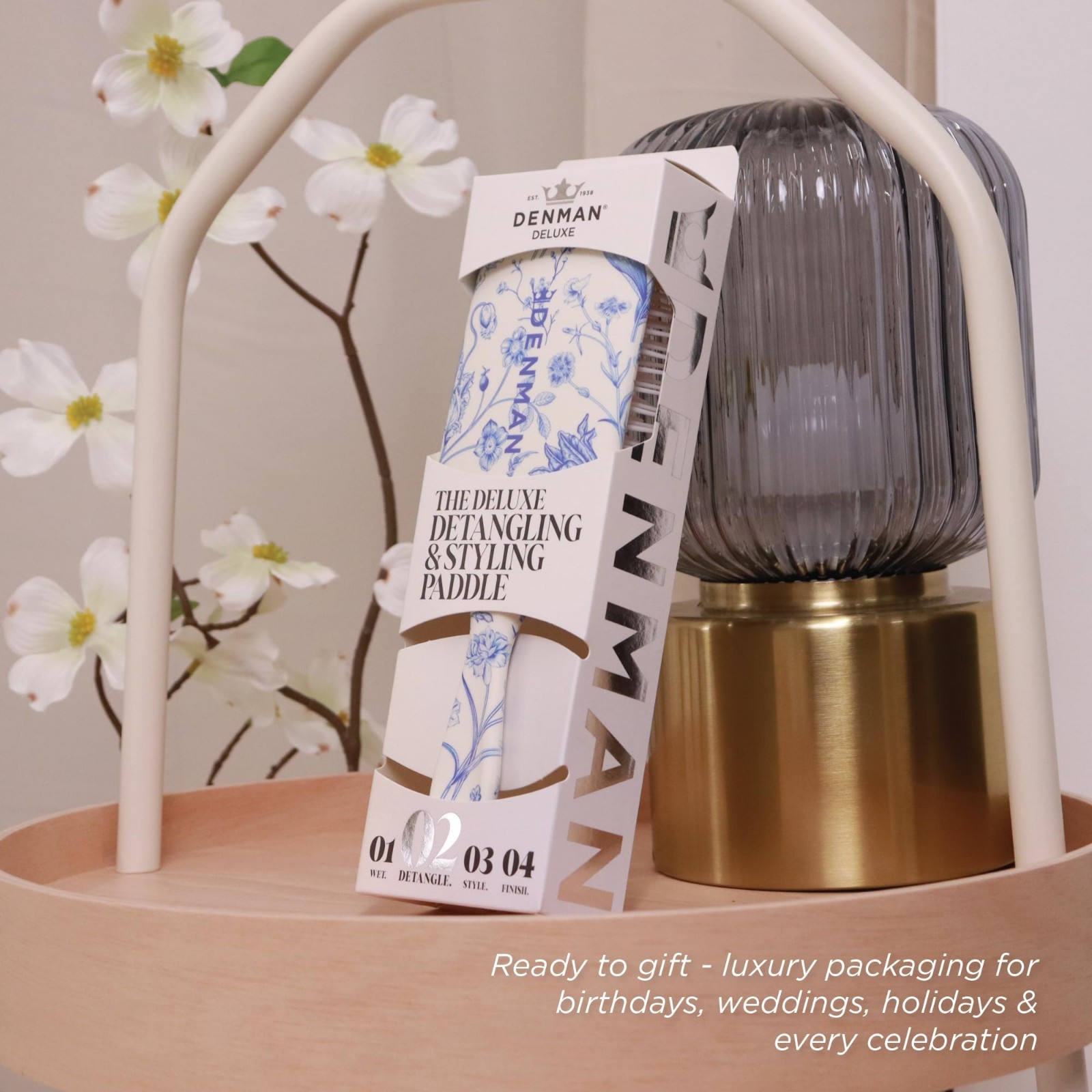 Power Paddle Hair Brush for Quick Detangling, Blow Drying & Styling – Unisex