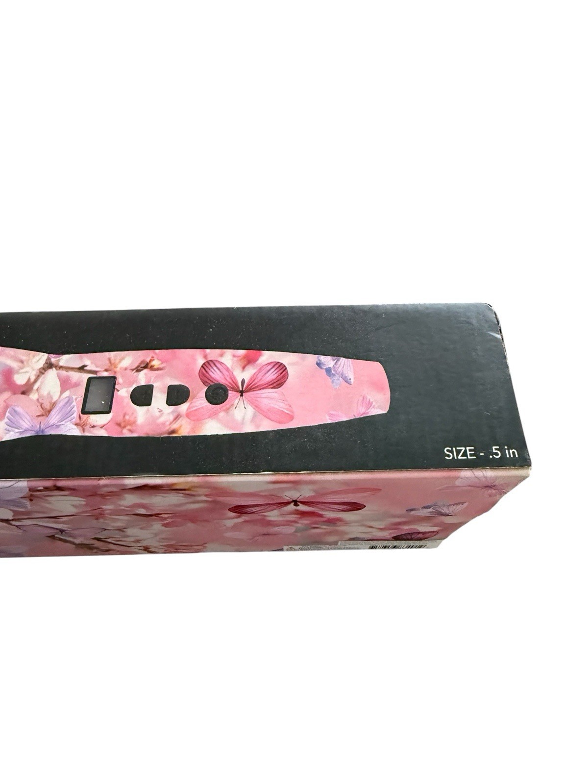 Calista NIB Perfecter Pro Thermal Brush , size .5 in, pink butterflies