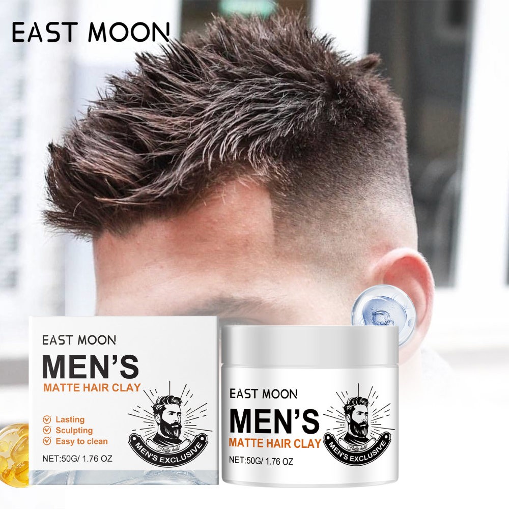 Matte Fluffy Hair Wax Styling Lasting Hair Natural Styling