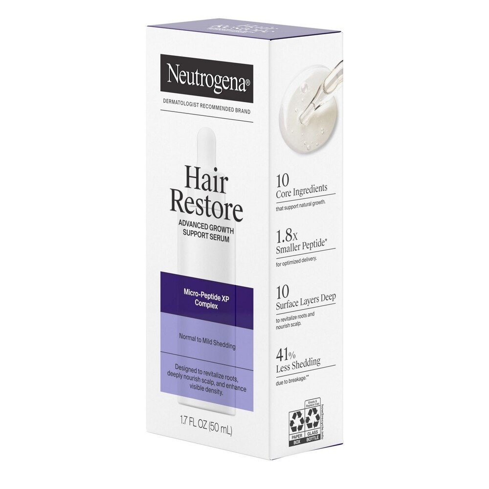 2PK Neutrogena Hair Restore Advanced Growth Scalp Serum, 1.7 OZ