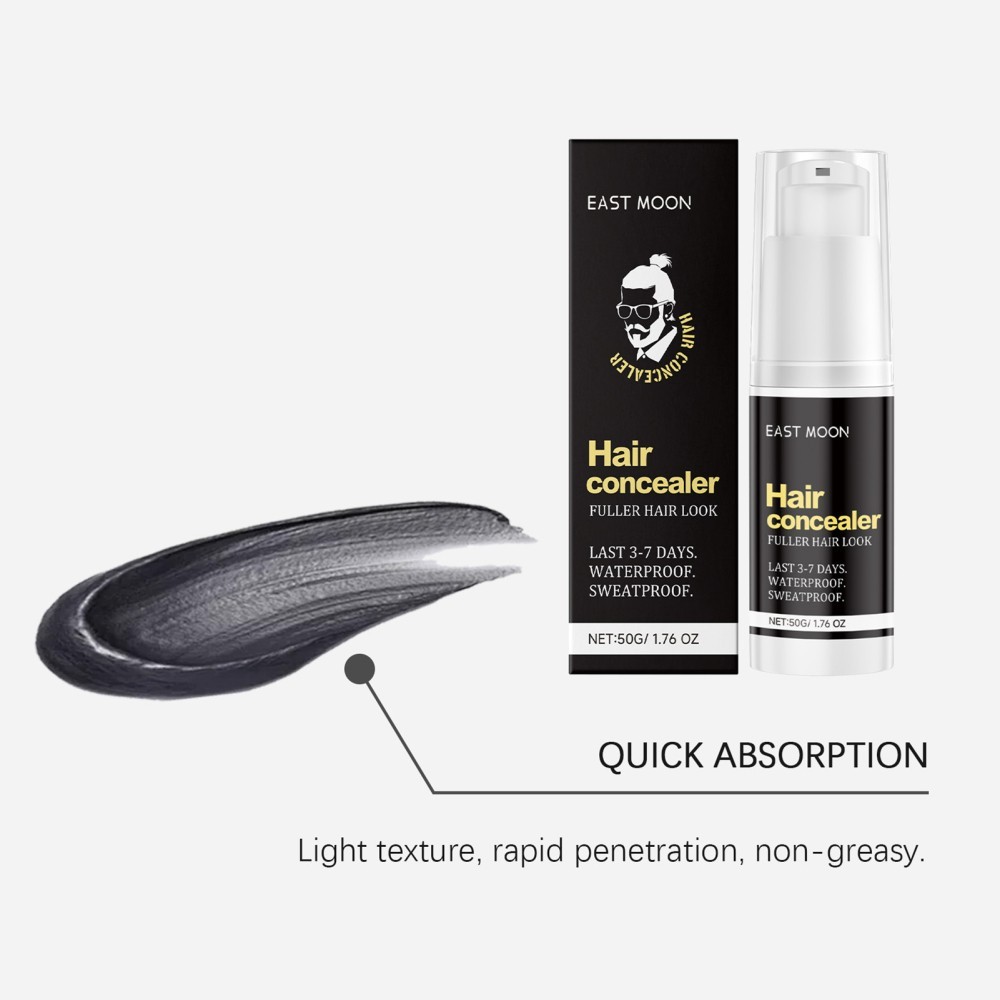 1~5x Hairfillup Hair Concealer Black 50g Enhance Hairline Powder For Women Men
