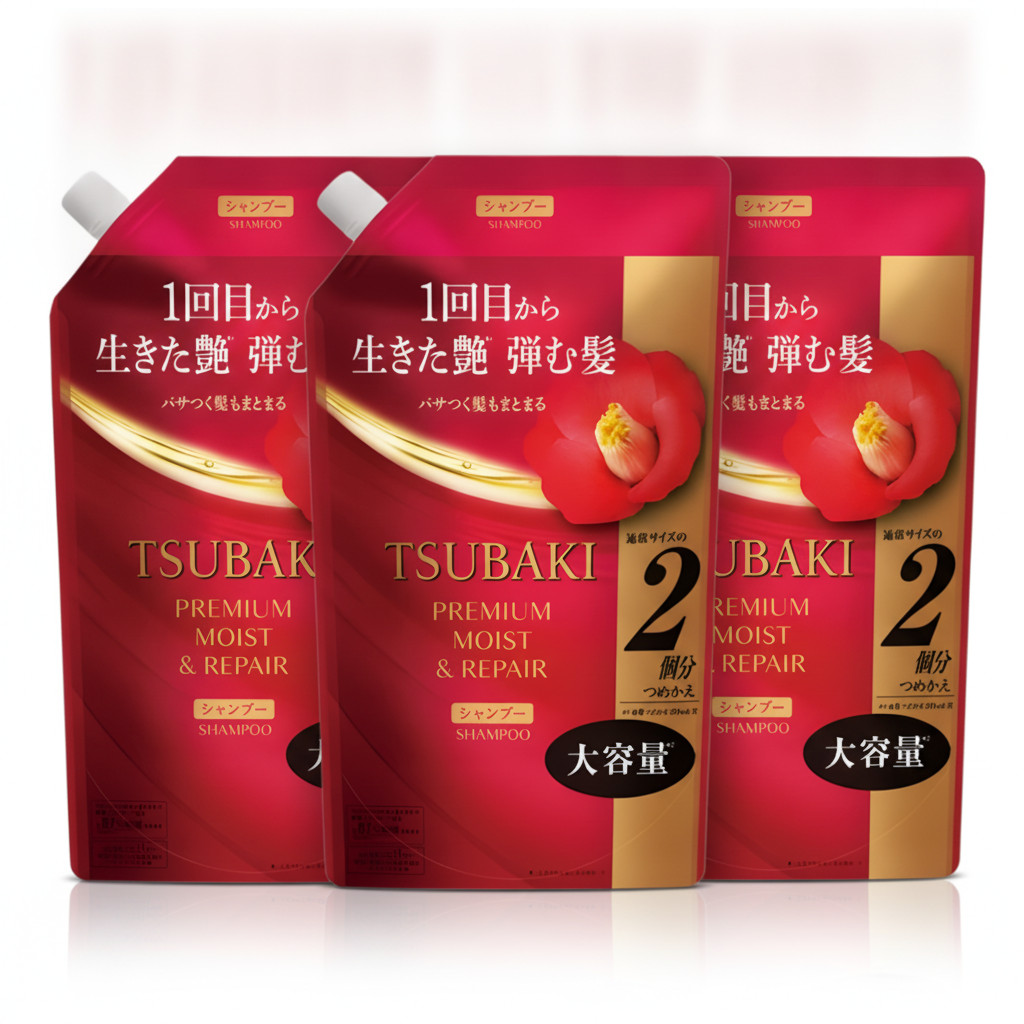 TSUBAKI Premium Moist & Repair Shampoo Refill