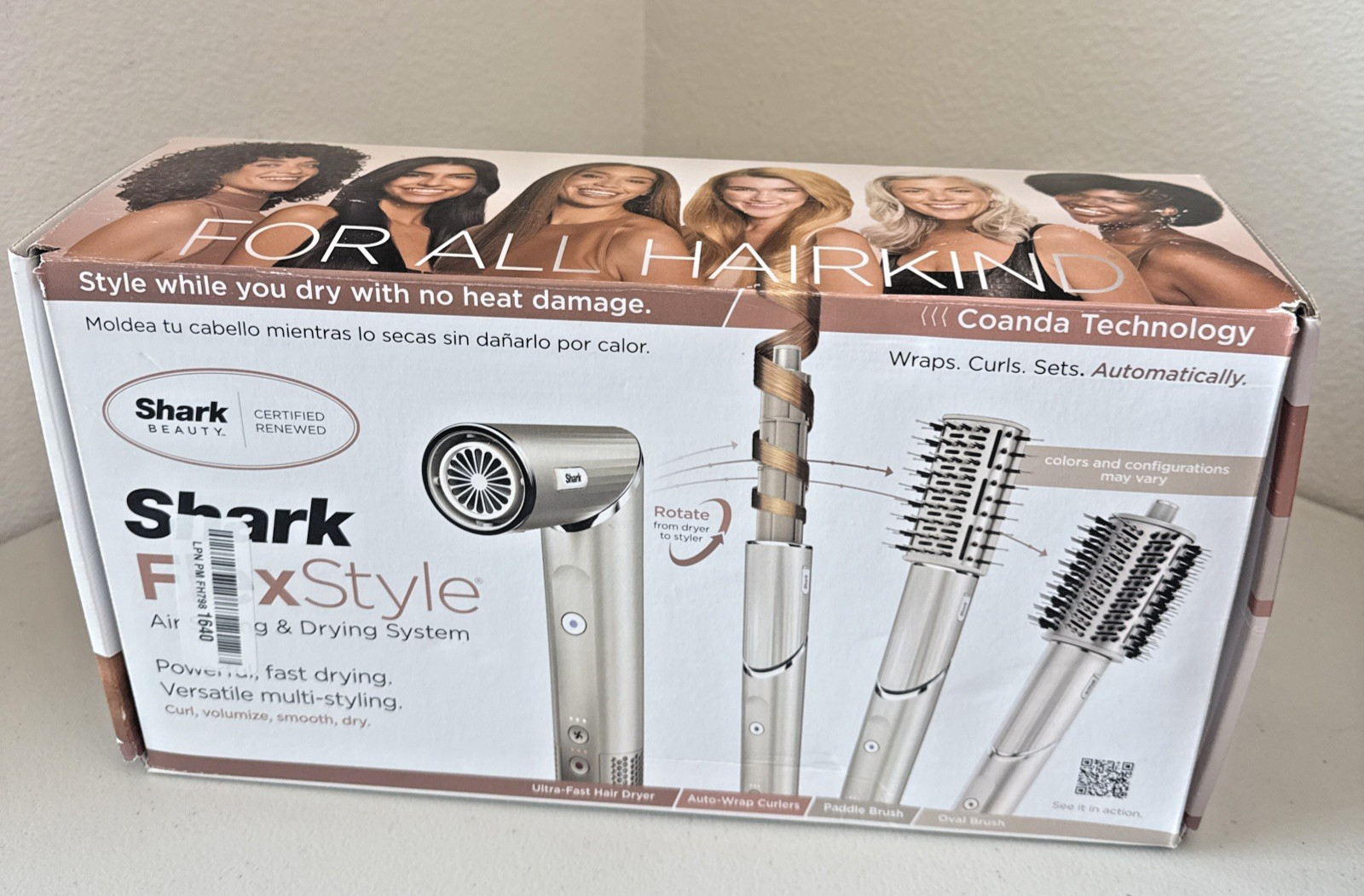 Shark FlexStyle Air Styling & Drying System HD430 Auto-Wrap Curlers
