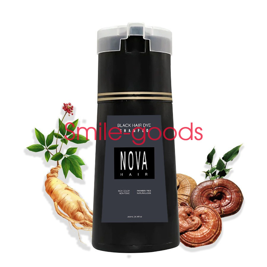 2025 Hair Dye Shampoo, Nova Hair Instant Dye Shampoo,Hair Color Shampoo for Hair