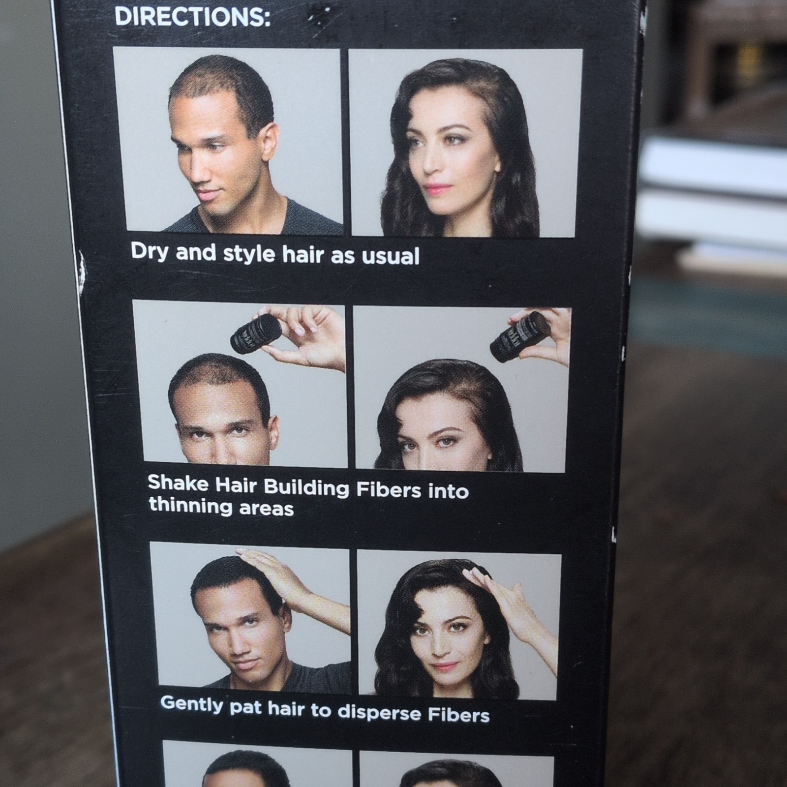 5 Toppik Hair Building Fibers Medium Brown Powder, Keratin, 0.42 oz (12g)