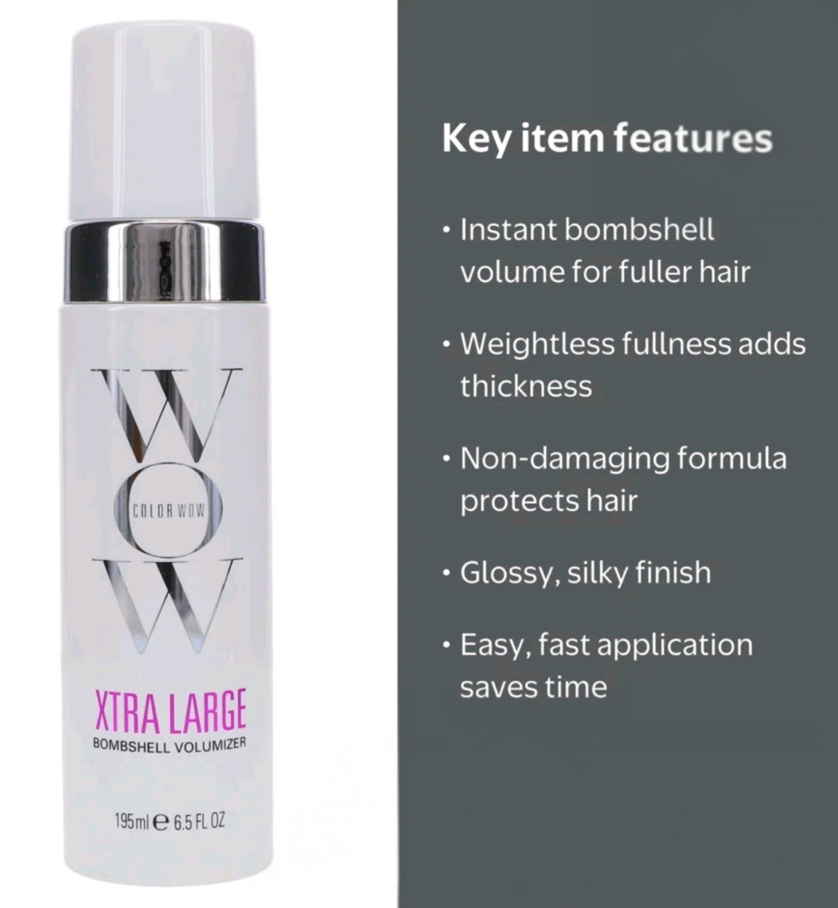 Color Wow Xtra Large Bombshell Volumizer 6.5 fl oz BRAND NEW