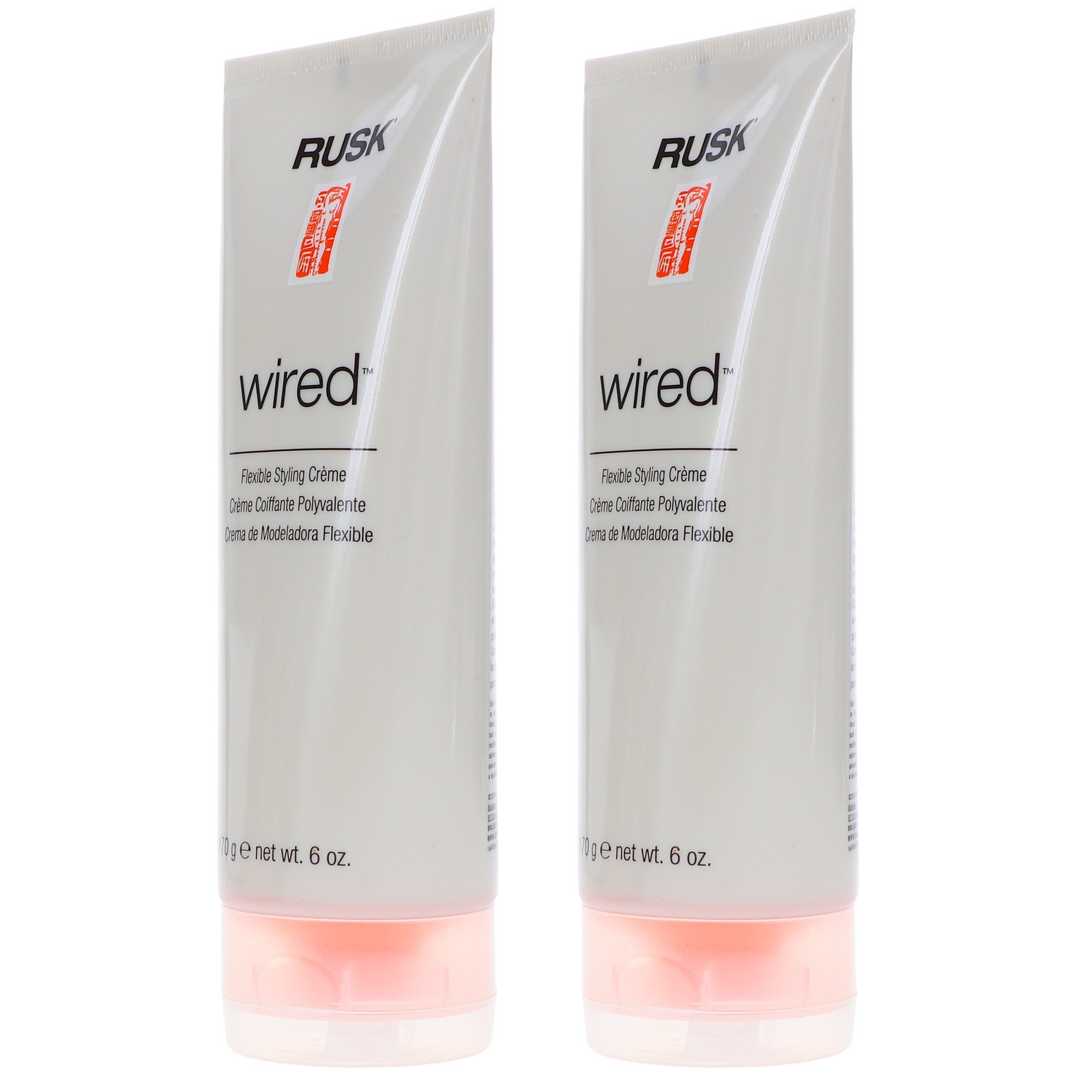 Rusk Wired Styling Cream 6 oz – 2 Pack
