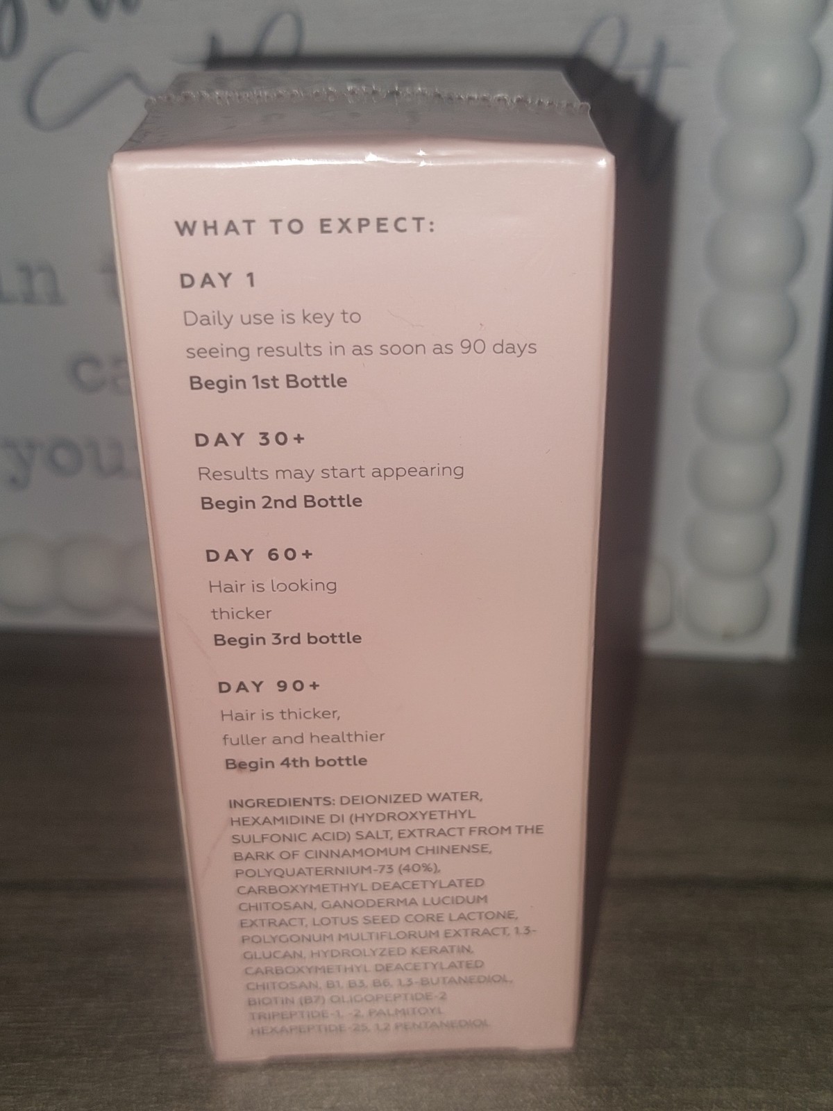 Luxe Cosmetics Hair Growth Serum 30ml / 1 fl.oz Advanced Formula – Exp: 2028
