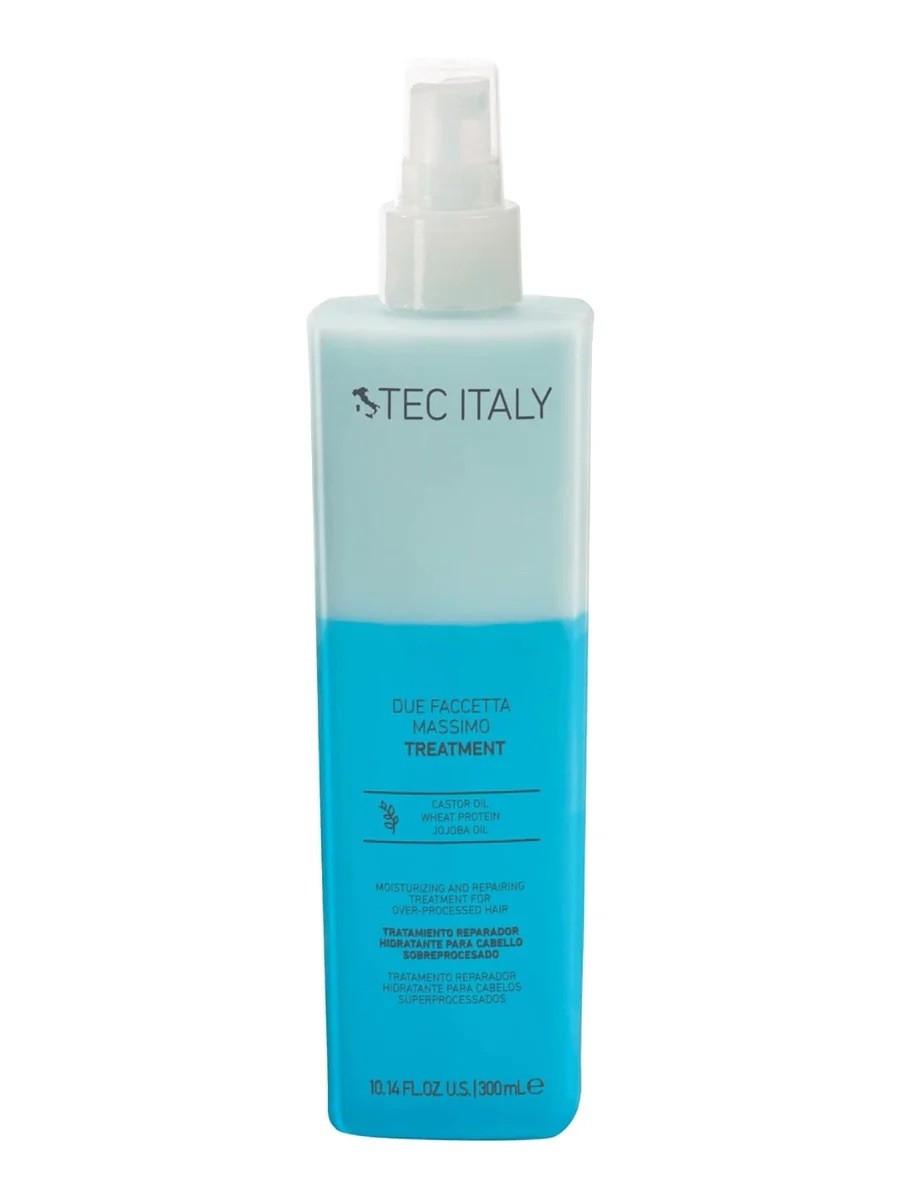 TEC ITALY Due Faccetta Massimo Repairing Hair Treatment, New – 300 ml/10.1 oz