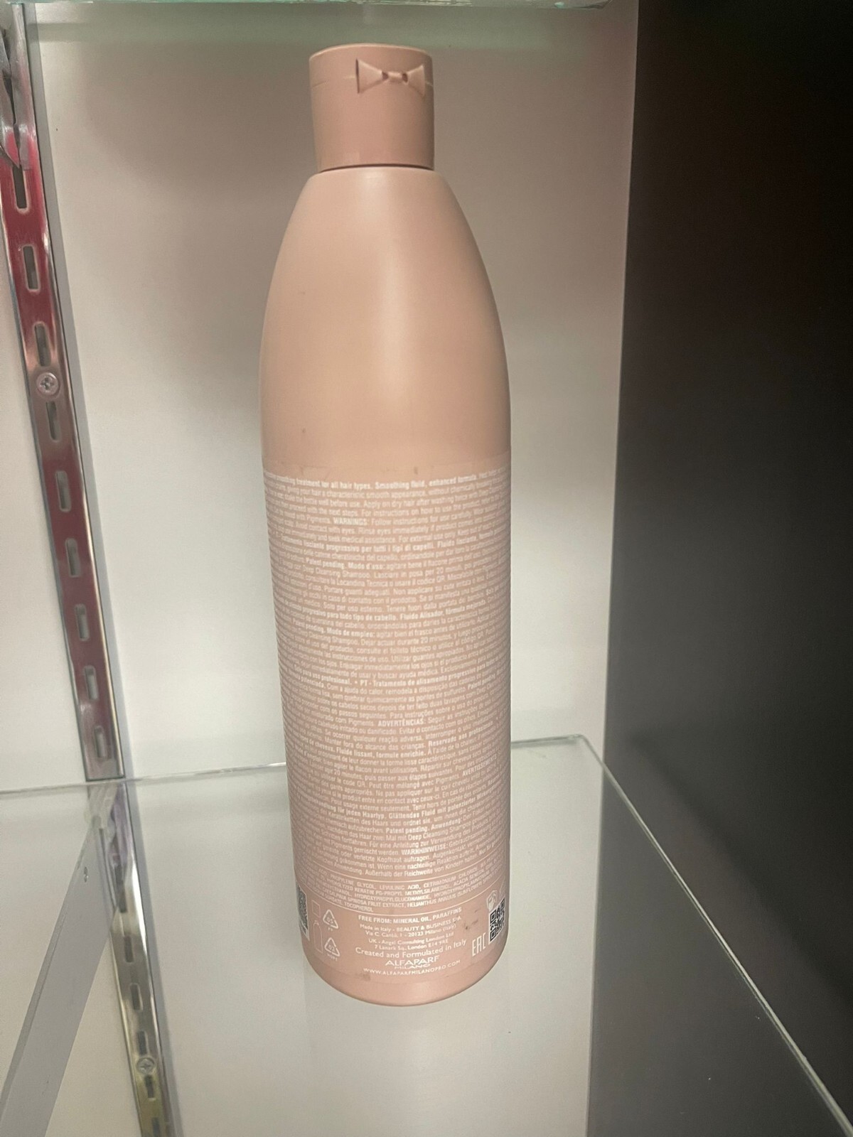 ALFAPARF MILANO KERATIN THERAPY LISSE DESIGN Smoothing Fluid – Enhanced Formula