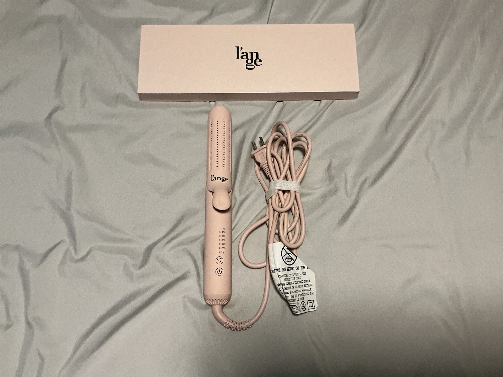 L’ange Le Duo 360 Airflow 2-in-1 Styler – Blush Pink (Open Box / Unused)
