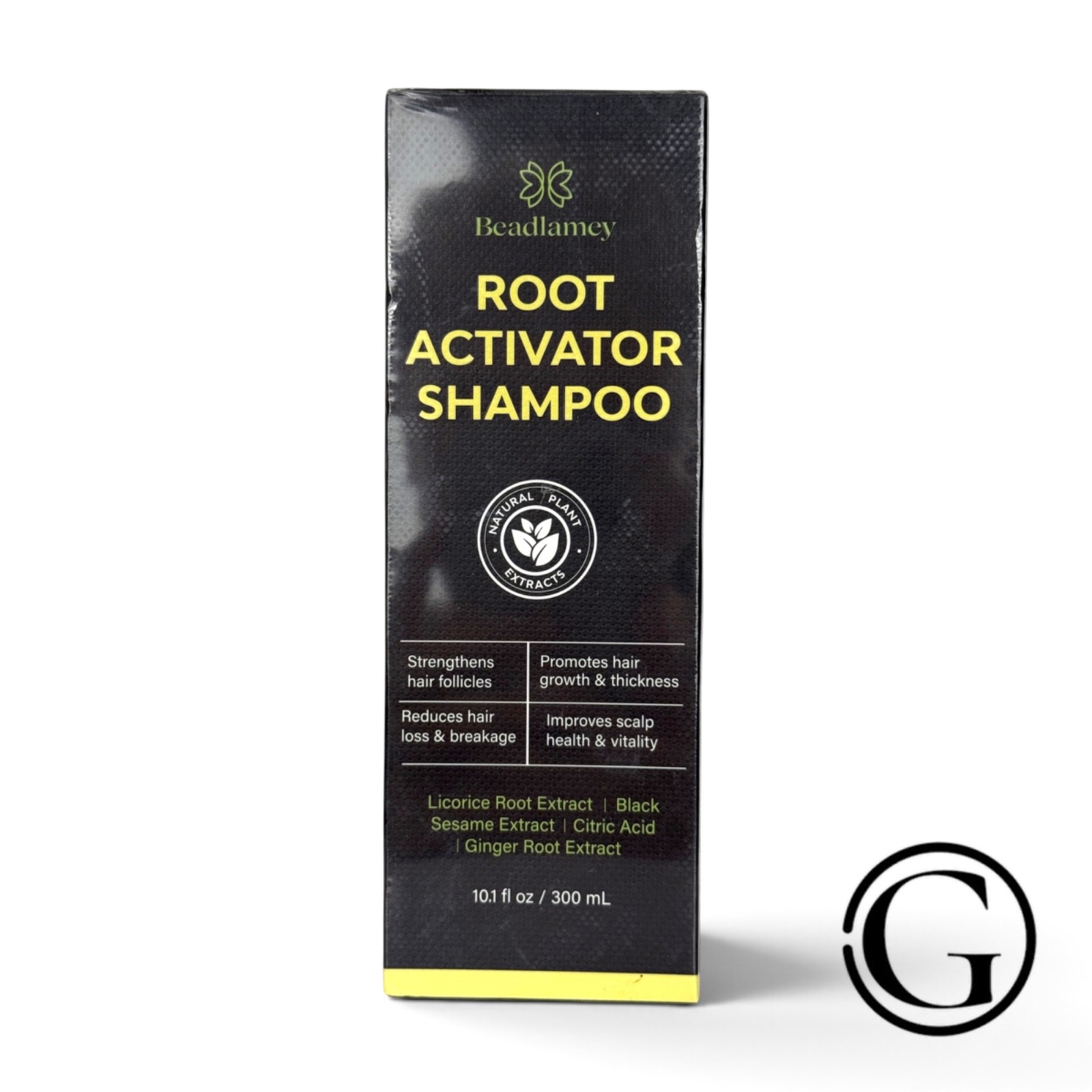 Beadlamey Root Activator Shampoo 10.1 fl oz 300ml NIB