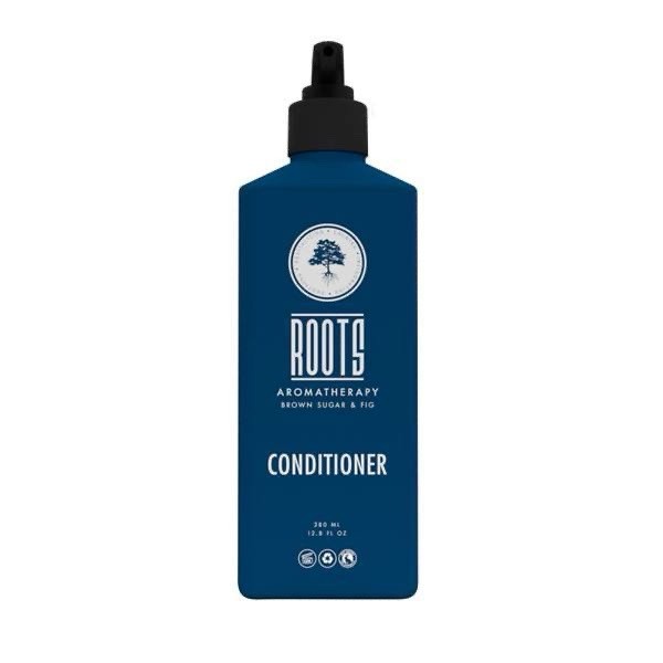 2 bottles ROOTS AROMATHERAPY conditioner 12.8 oz Brown sugar & fig