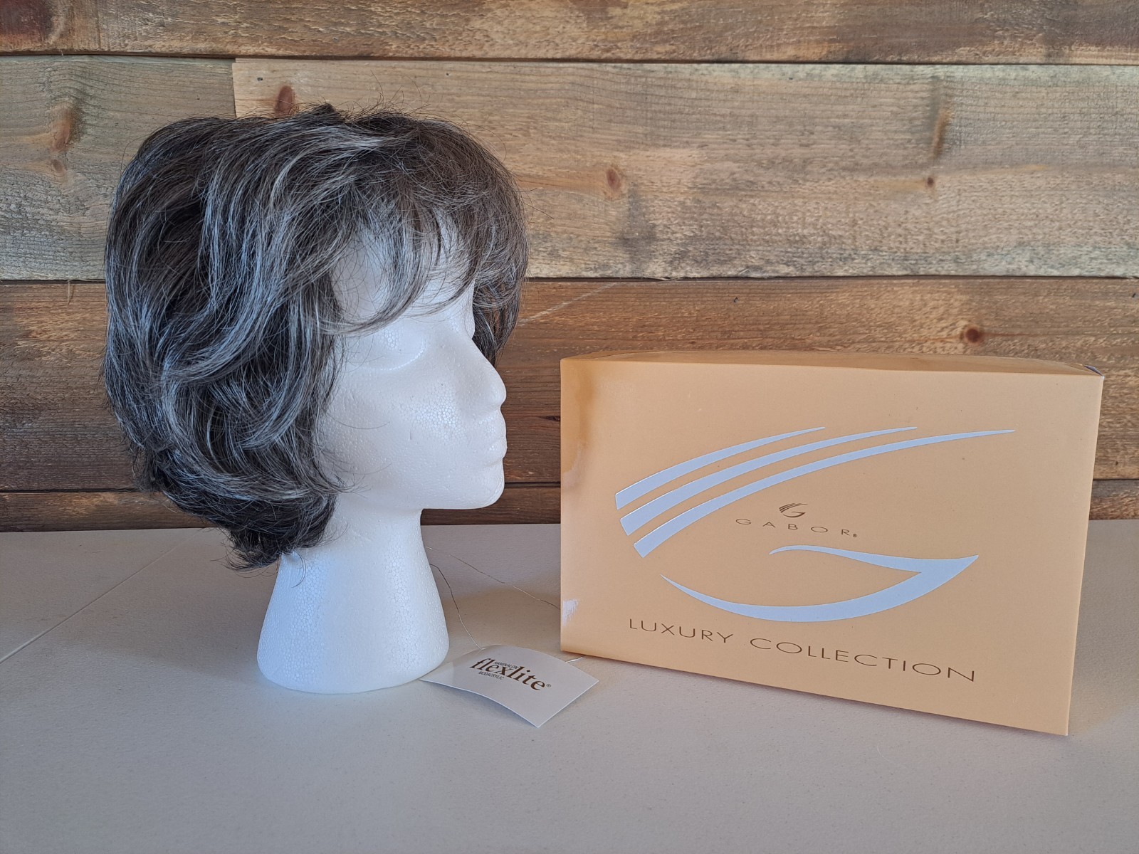 GABOR Luxury Collection Gray Wig Sugared Charcoal 511C Carte Blanche Average NEW