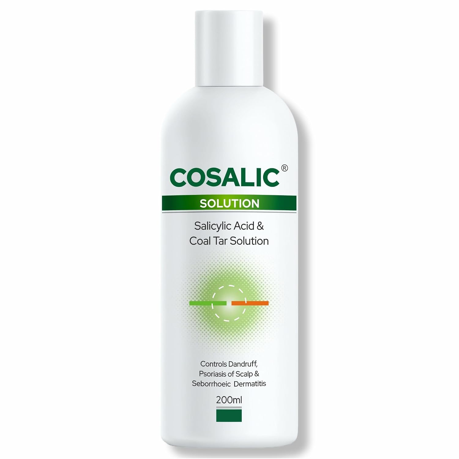 Salve Cosalic Anti Dandruff Shampoo 200ml Coal Tar Salicylic Acid Solution
