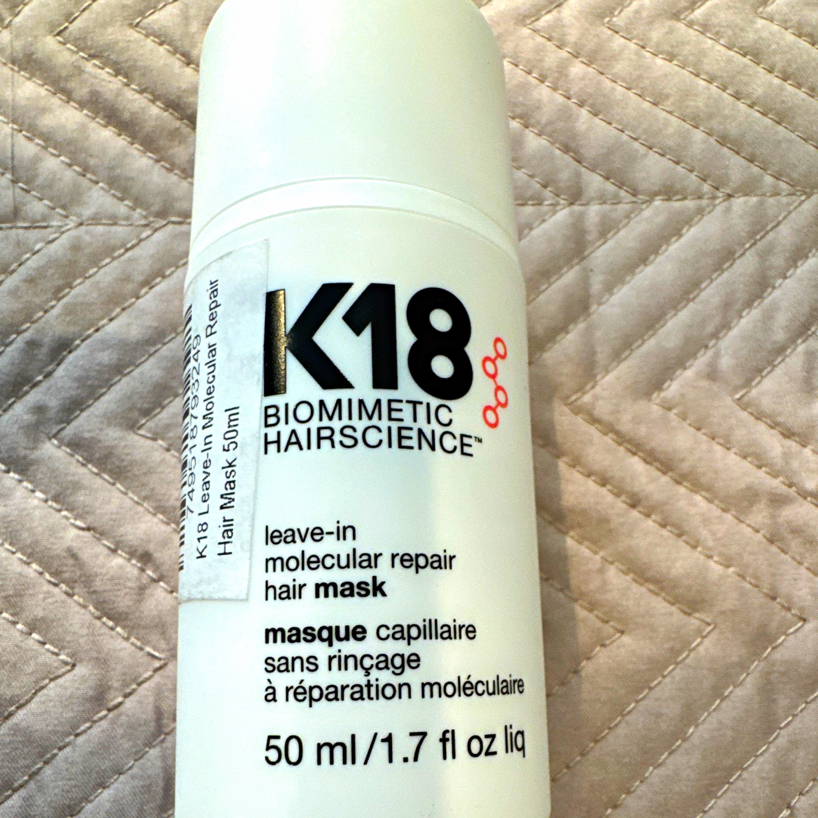 K18 Leave-In Molecular Repair Hair Mask Biomimetic Hairscience 1.7 fl oz