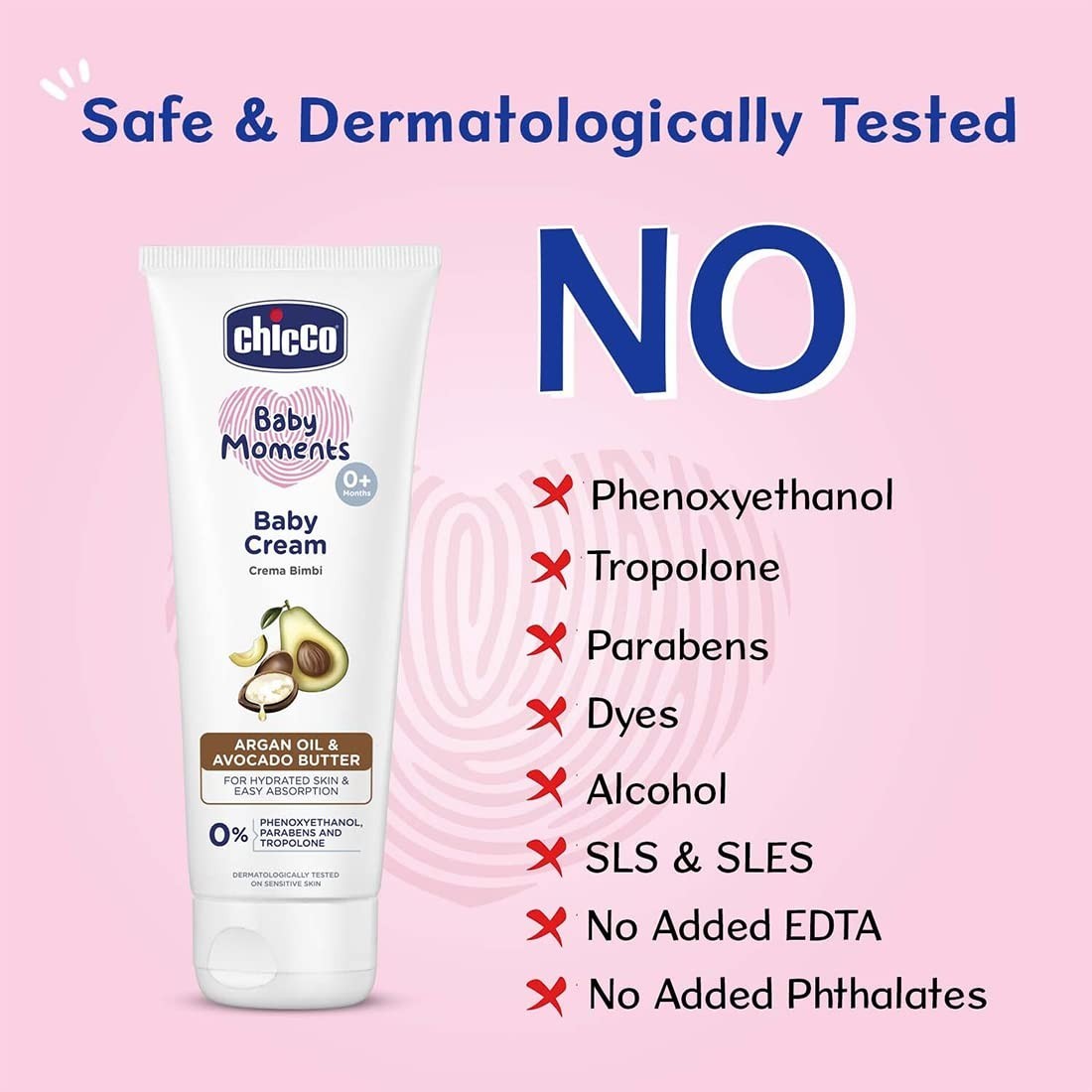 Chicco Baby Moments Baby Cream for Babies – 200g