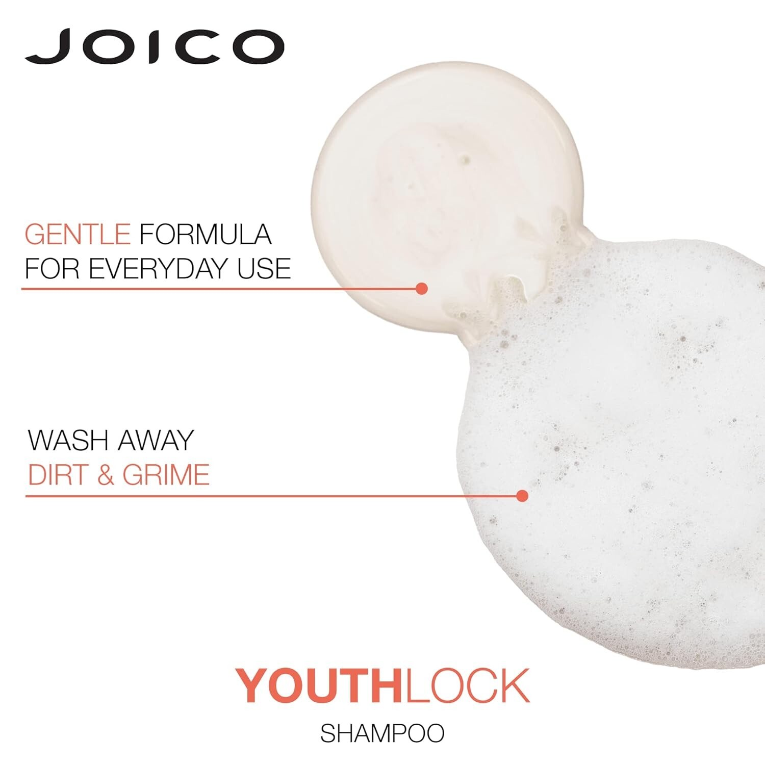 Joico YouthLock Shampoo 10.1 fl oz & Conditioner 8.5 oz Formulated With Collagen