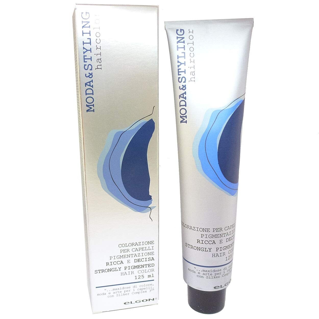 Elgon Professional Moda Styling Hair Color Cream 125ml dye permanent Pigmented