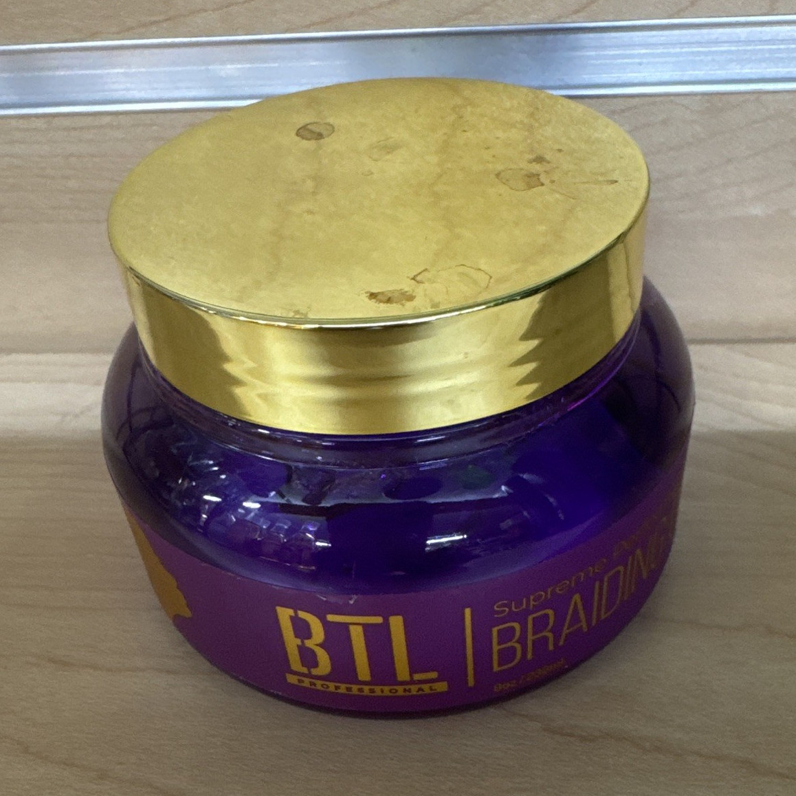BTL Professional Supreme Performance Braiding Hair Gel Extreme Hold 8 oz