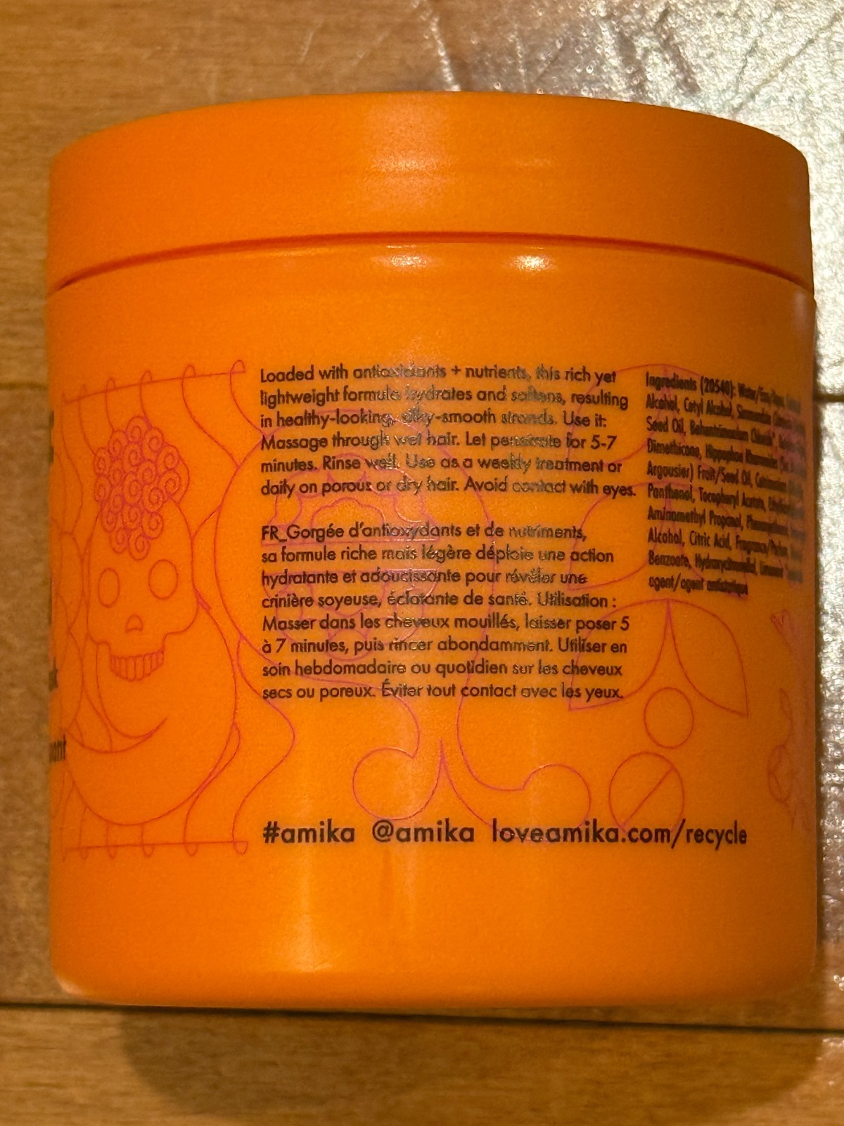 Amika Soulfood Nourishing Mask Jumbo 16 oz / 500 ML NEW