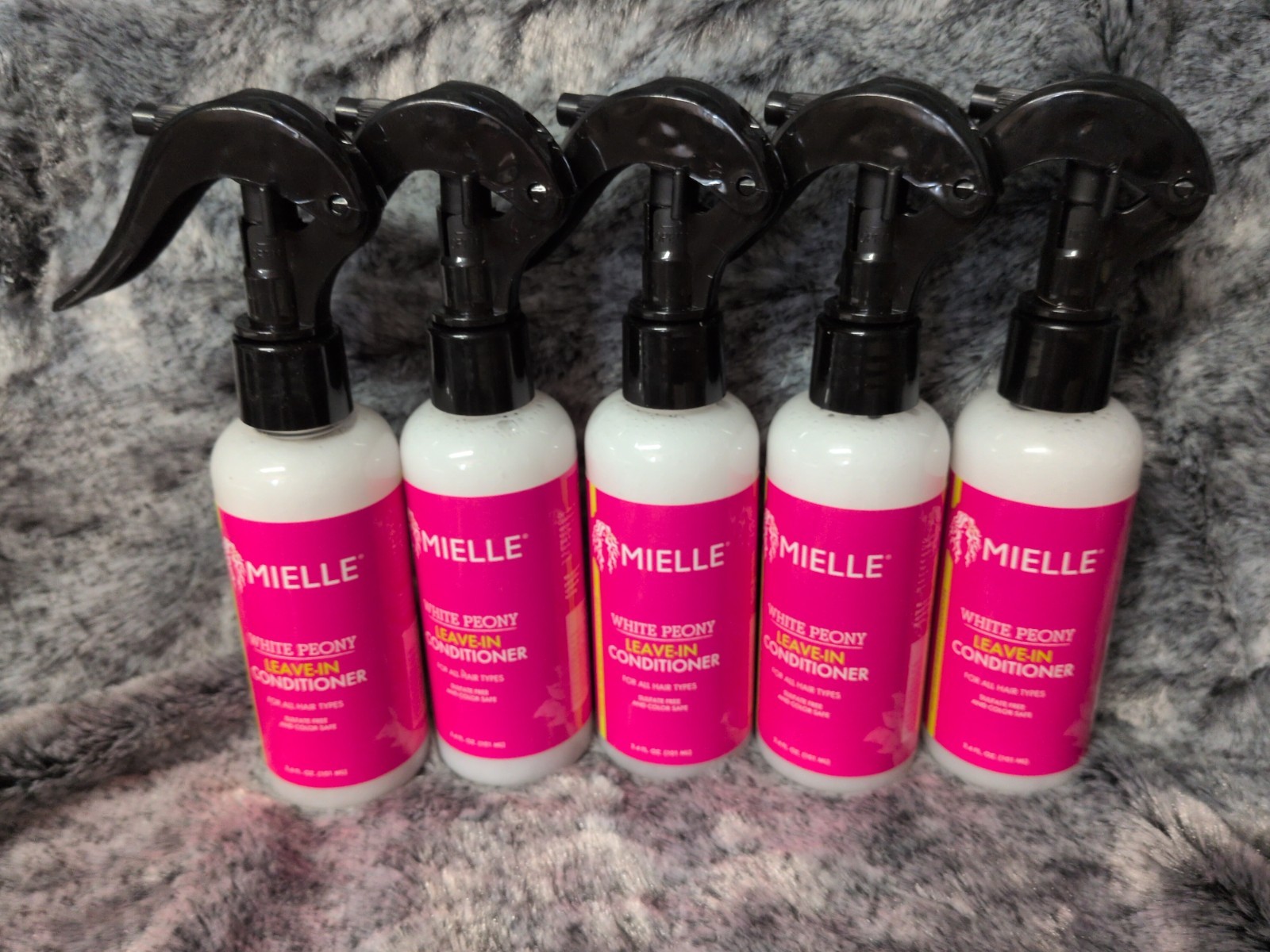 Mielle : White Peony Leave-In Conditioner – LOT OF 5 5 X 3.4 FL. OZ.