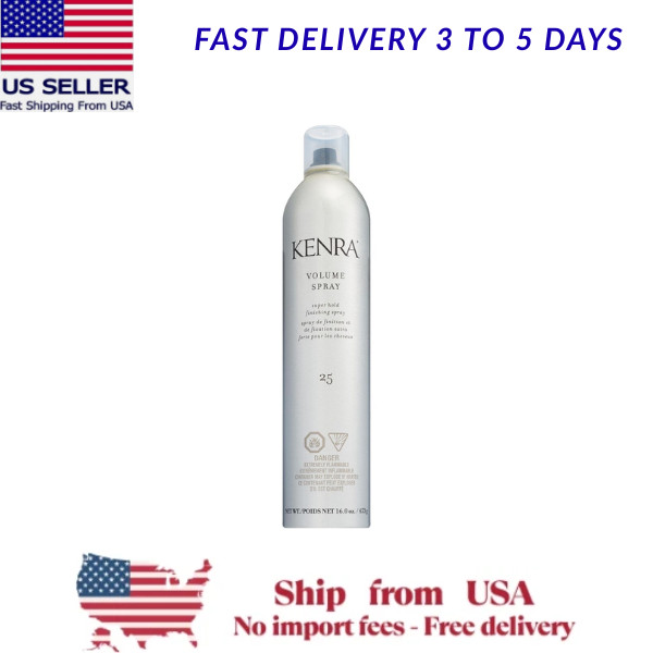 Volume Spray Super Hold Finishing – 25 by Kenra for Unisex – 16 oz Hair Spray