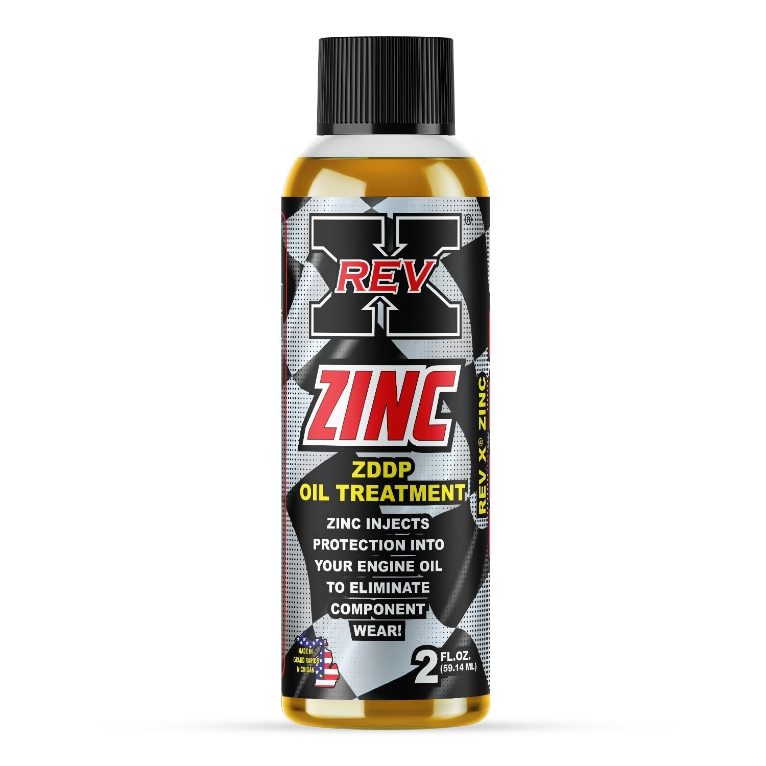 Zinc ZDDP Oil Additive – 2 fl. oz. (5 Pack) – Engine Protection & Performance Bo