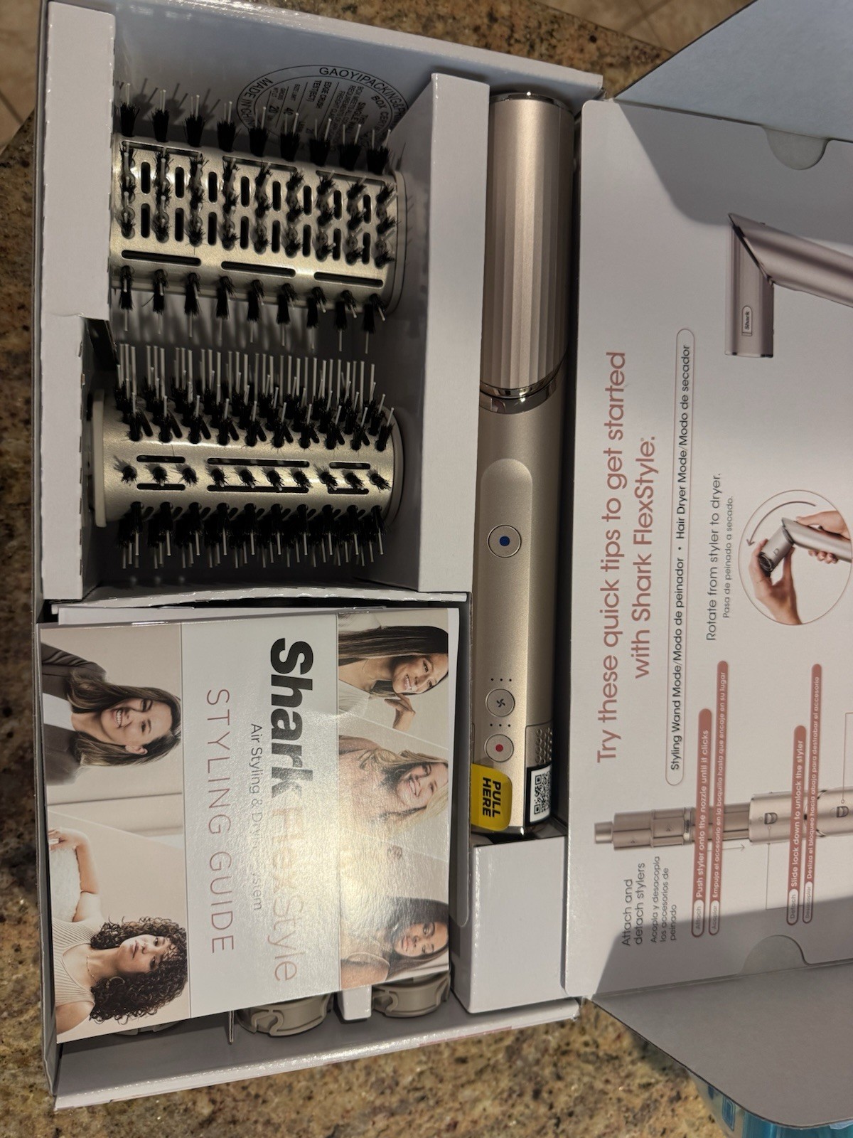Shark Hd430 Flexstyle Air Styling And Hair Drying System With Five Attachments