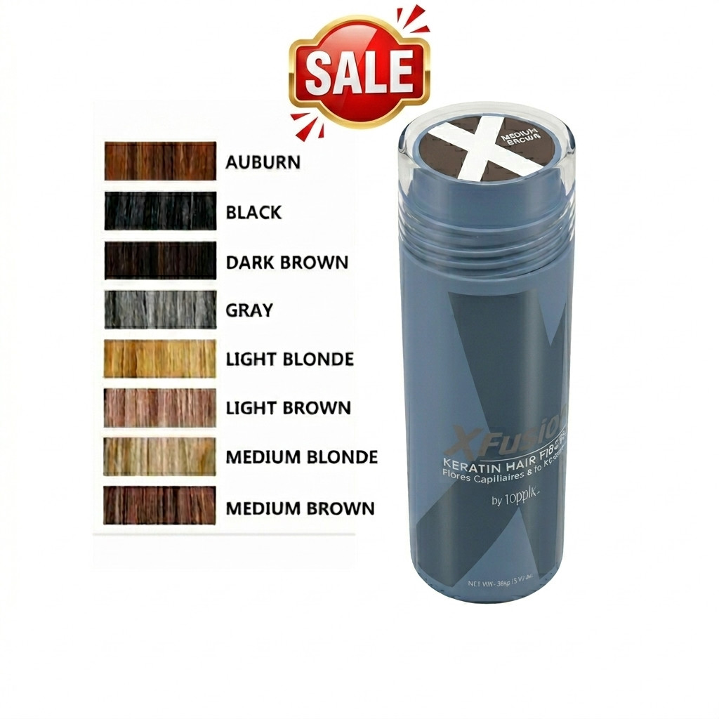 1/2 Xfusion Keratin Hair Fibers 28G / 0.98 oz Choose Your Color Fast Shipping
