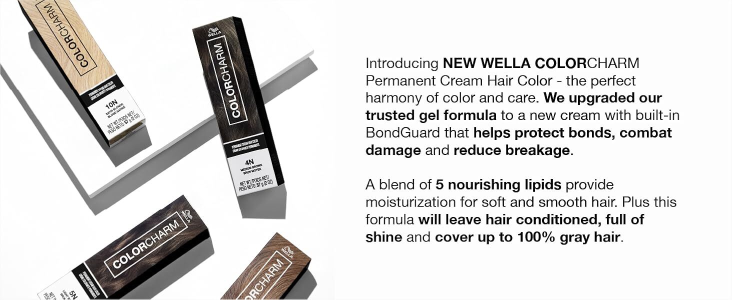 Wella Color Charm Permanent Cream Hair Color 2 oz (Pick Your Color)