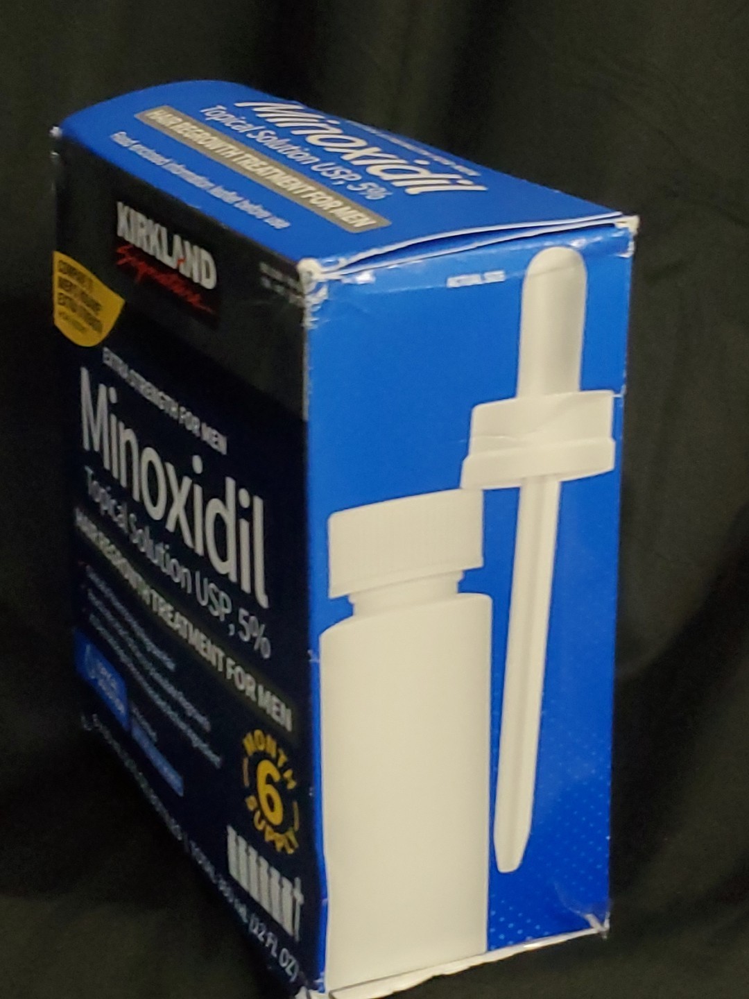 Minoxidil 5% Extra Strength Men 6 Month Supply Hair Regrowth Solution NEW